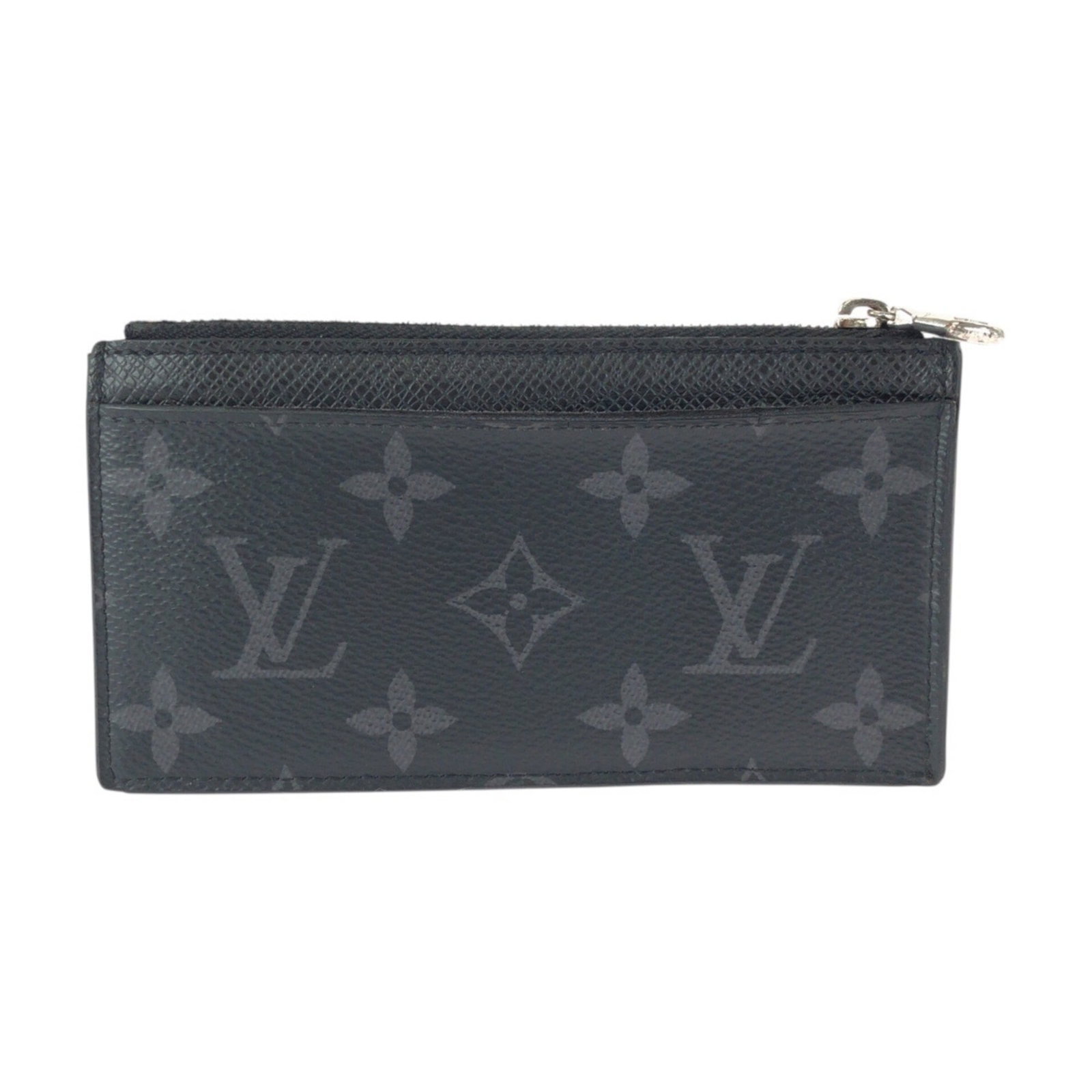 Monogram Eclipse Taiga Leather Card Case Louis Vuitton - 2
