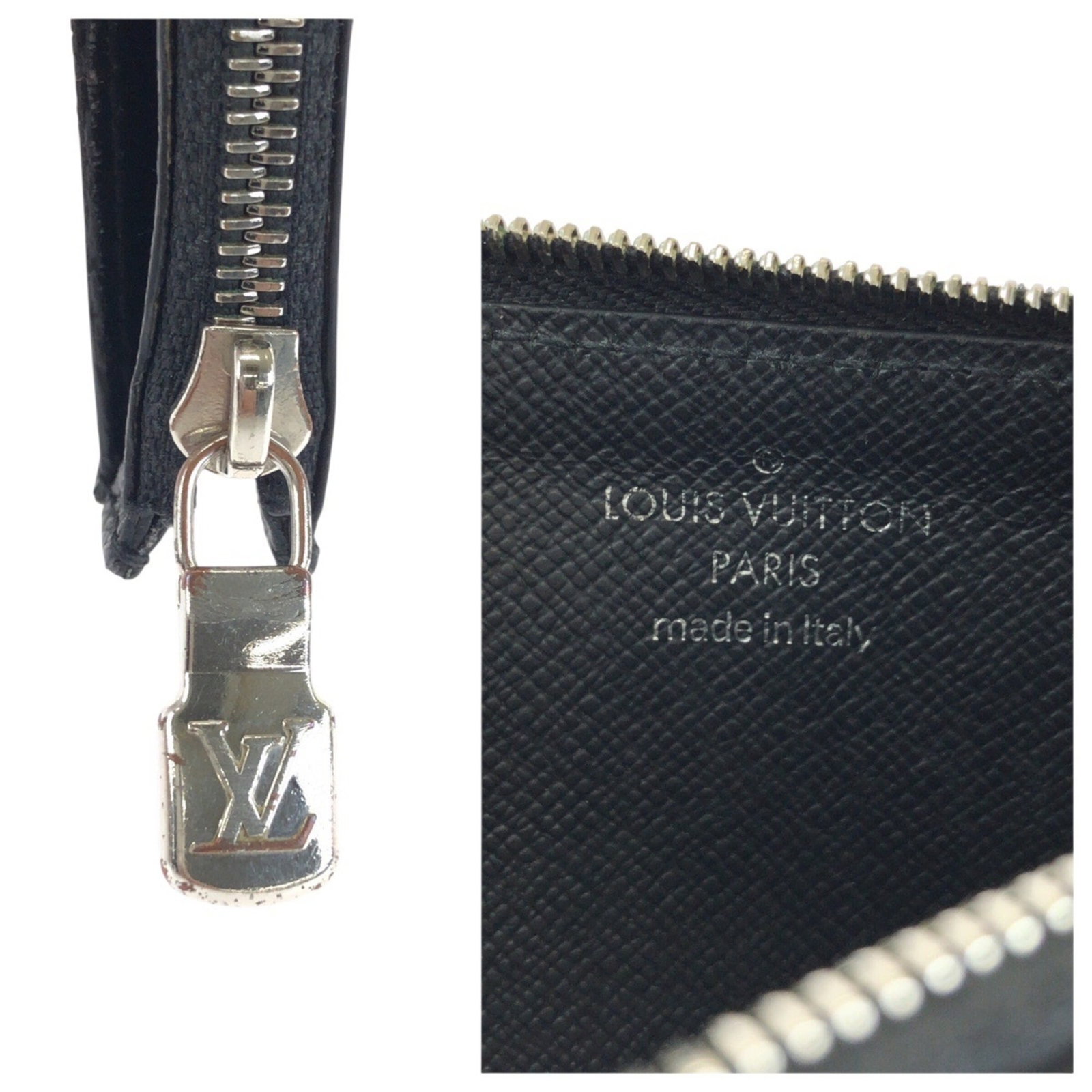 Monogram Eclipse Taiga Leather Card Case Louis Vuitton - 5