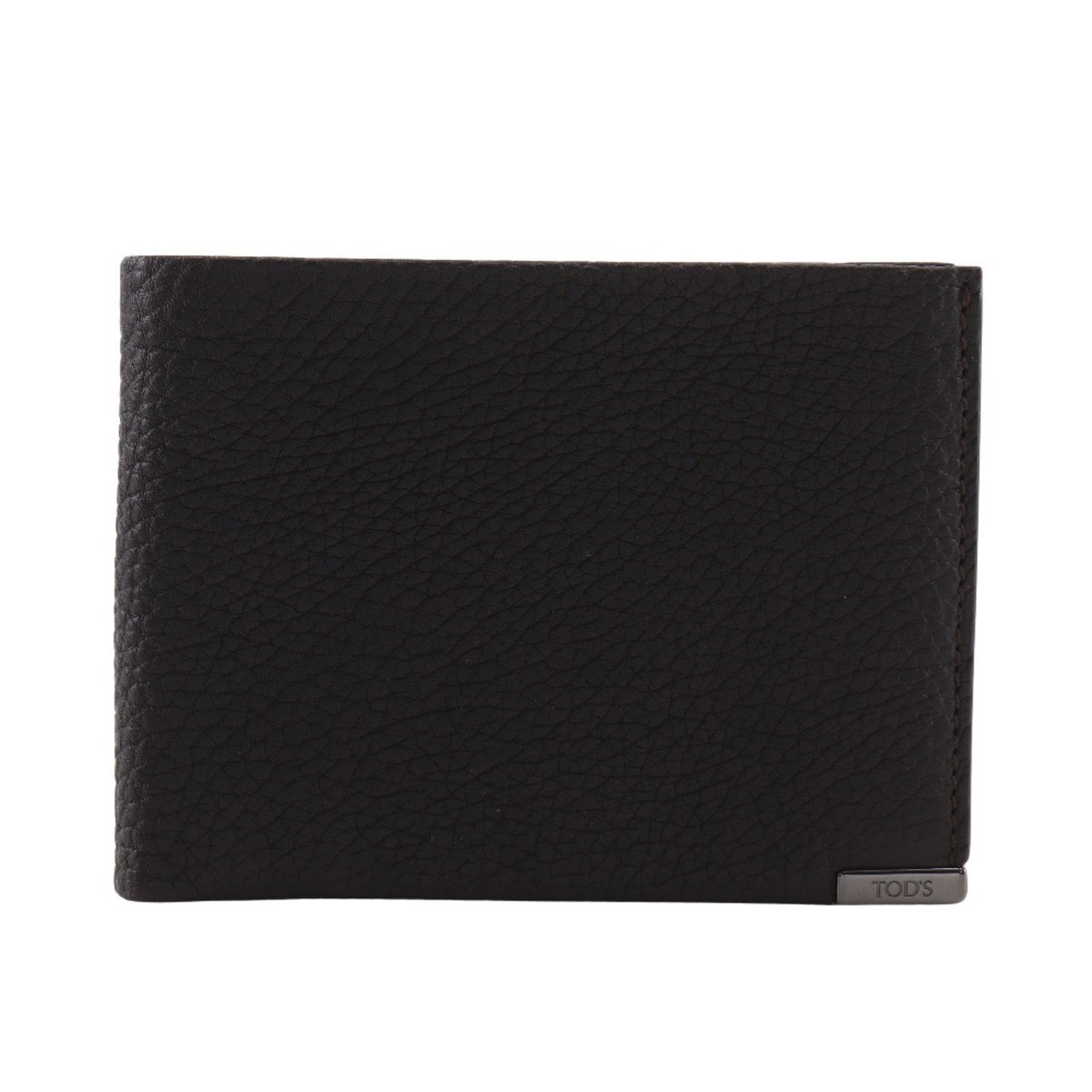 Tod's Wallet Bi Fold Leather: Tod's Wallet Bi Fold Leather Tod's Wallet Bi Fold Leather is crafted from high-quality leather, featuring a classic bi-fold design. The brown color and precise measurements make it a stylish accessory