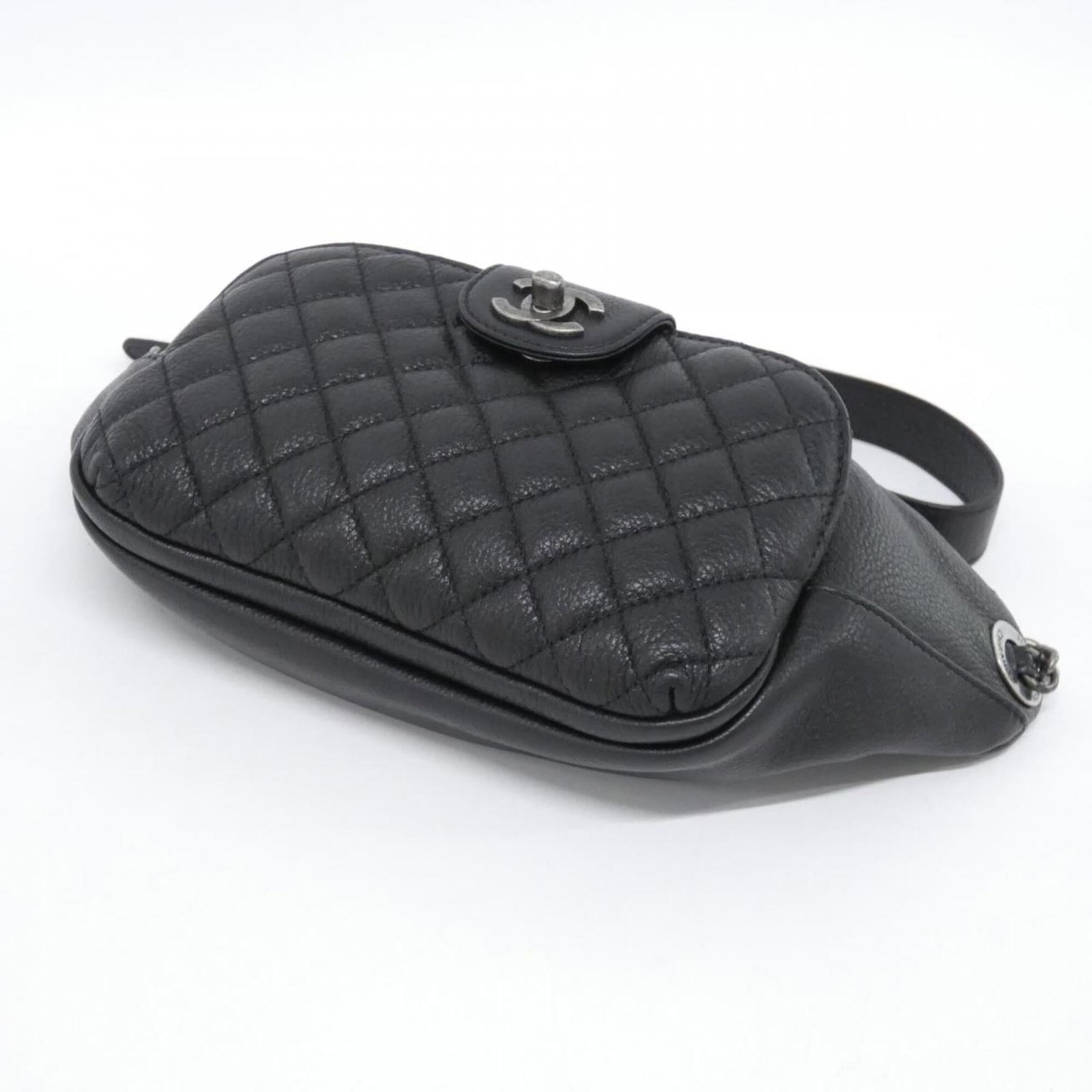 Fanny Pack Leather By Chanel - 3