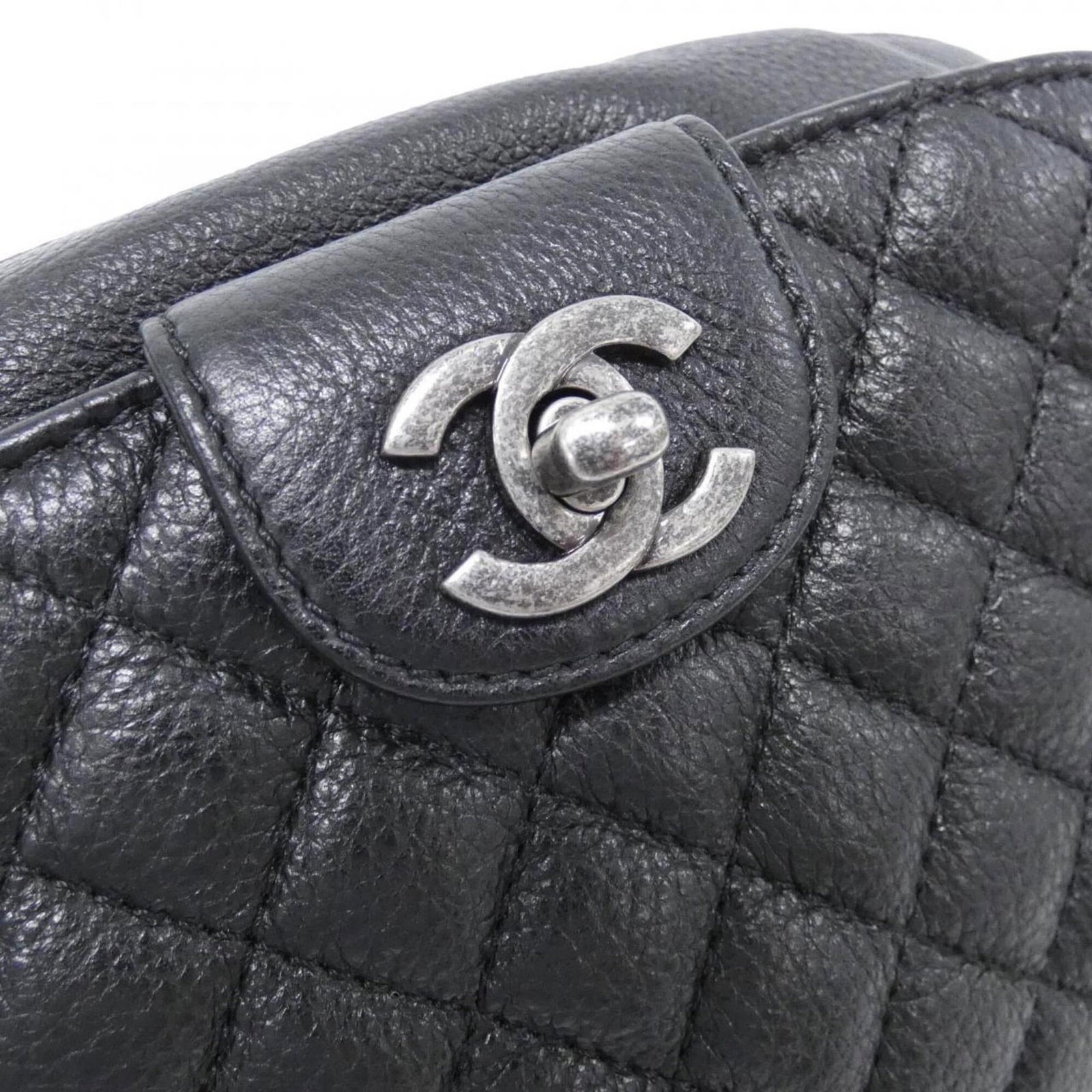 Fanny Pack Leather By Chanel - 4
