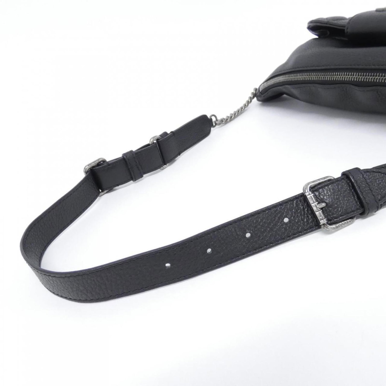Fanny Pack Leather By Chanel - 5