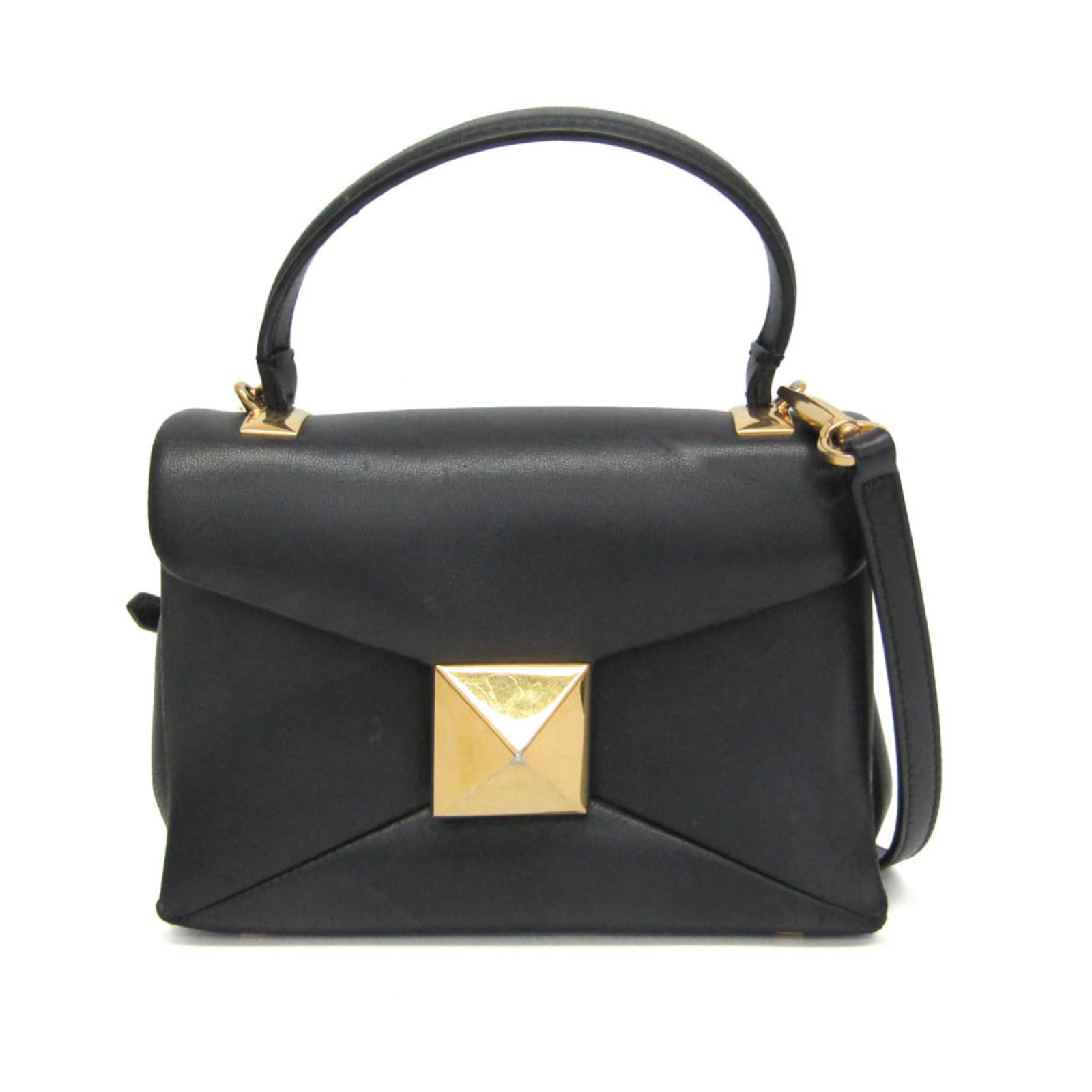 Valentino Garavani Handbag Leather Bag Shoulder: Valentino Garavani Handbag Leather Bag Shoulder Top-quality Valentino Garavani leather handbag with a sleek, modern design. Featuring lamb leather and a convenient flap closure, this shoulder bag boas