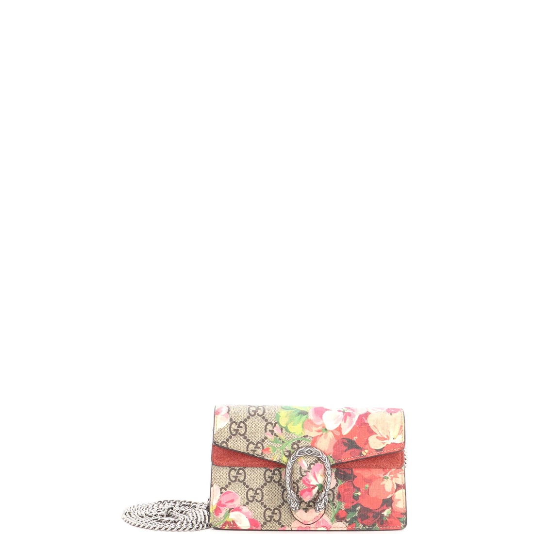 Print Blooms Bag Dionysus Coated Gucci GG Mini Canvas: Print Blooms Bag Dionysus Coated Gucci GG Mini Canvas Print Blooms Bag Dionysus Coated Gucci GG Mini Canvas - A Super Mini Cross Body Bag with a Bold Print, featuring the iconic Dionysus design and a 