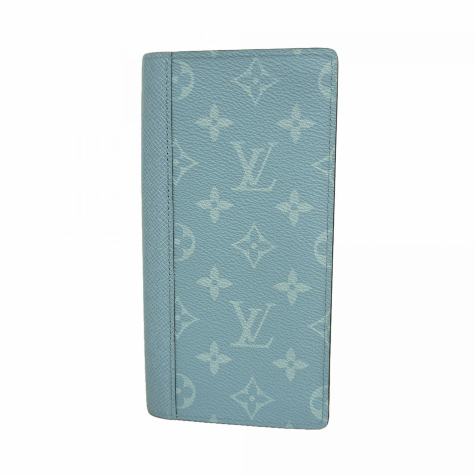 Vuitton Wallet Bi Fold Louis: Vuitton Wallet Bi Fold Louis Blue Ciel Louis Vuitton Men's Bi-Fold Wallet. Made with the iconic design and craftsmanship of Louis Vuitton, this bi-fold wallet features a sleek blue color that exudes s