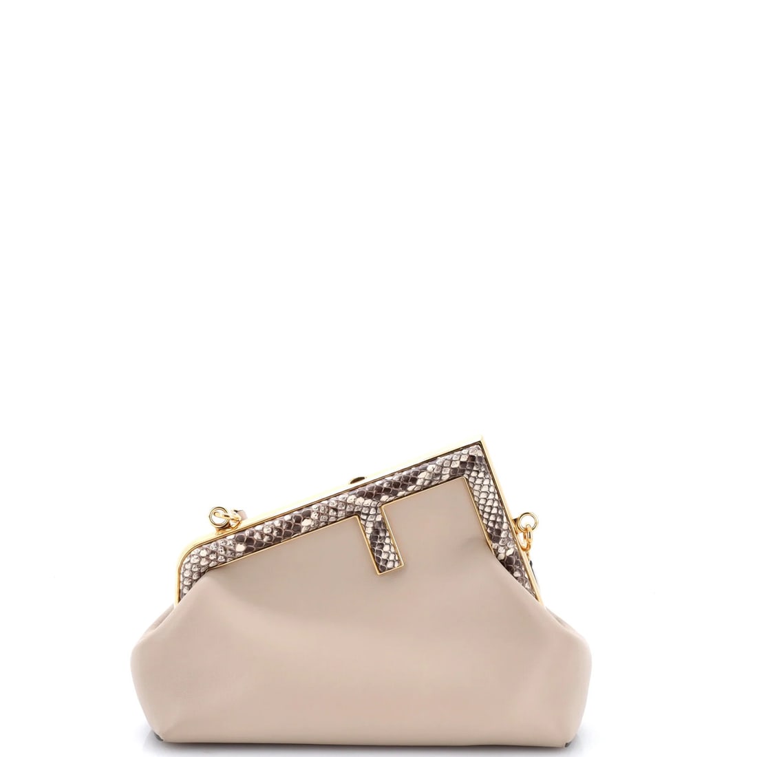 Fendi first bag small leather python (1 of 5)