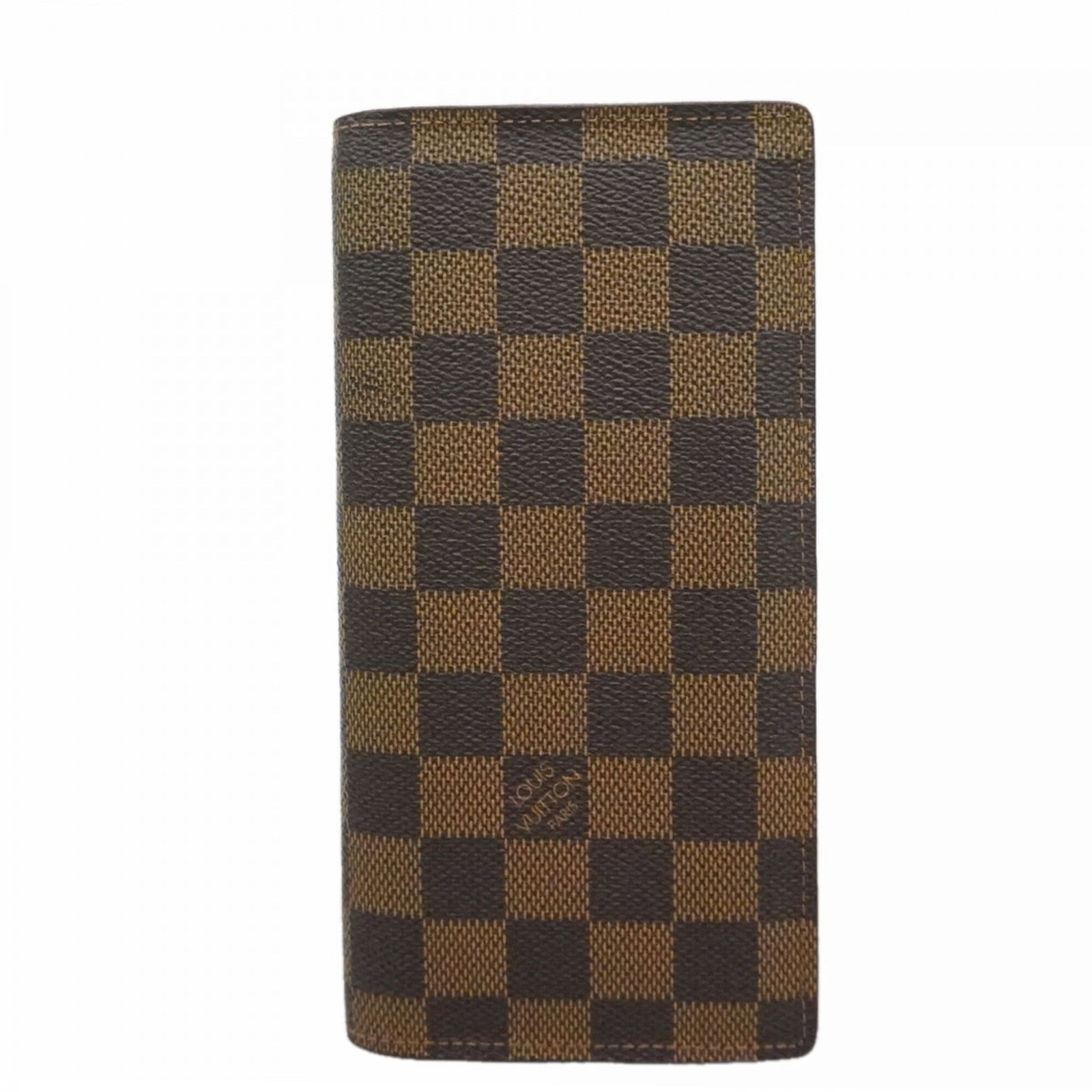 Vuitton Wallet Bi Fold Louis: Vuitton Wallet Bi Fold Louis The Louis Vuitton Wallet Bi Fold Louis boasts sleek lines and classic design, with its Ebene color adding a touch of sophistication. Measuring 19cm x 10cm x 2cm, it