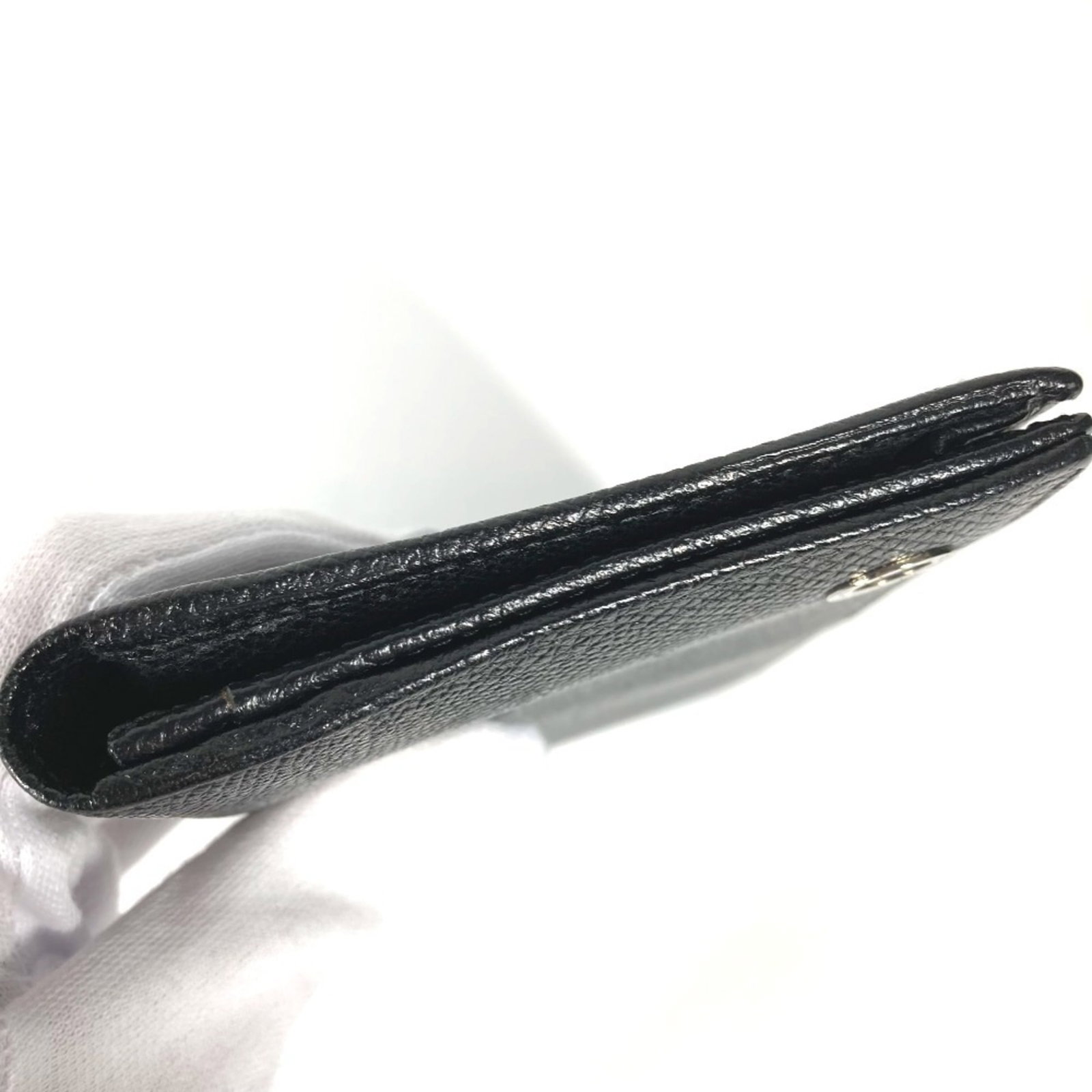 Long Bi fold Wallet Leather - 2
