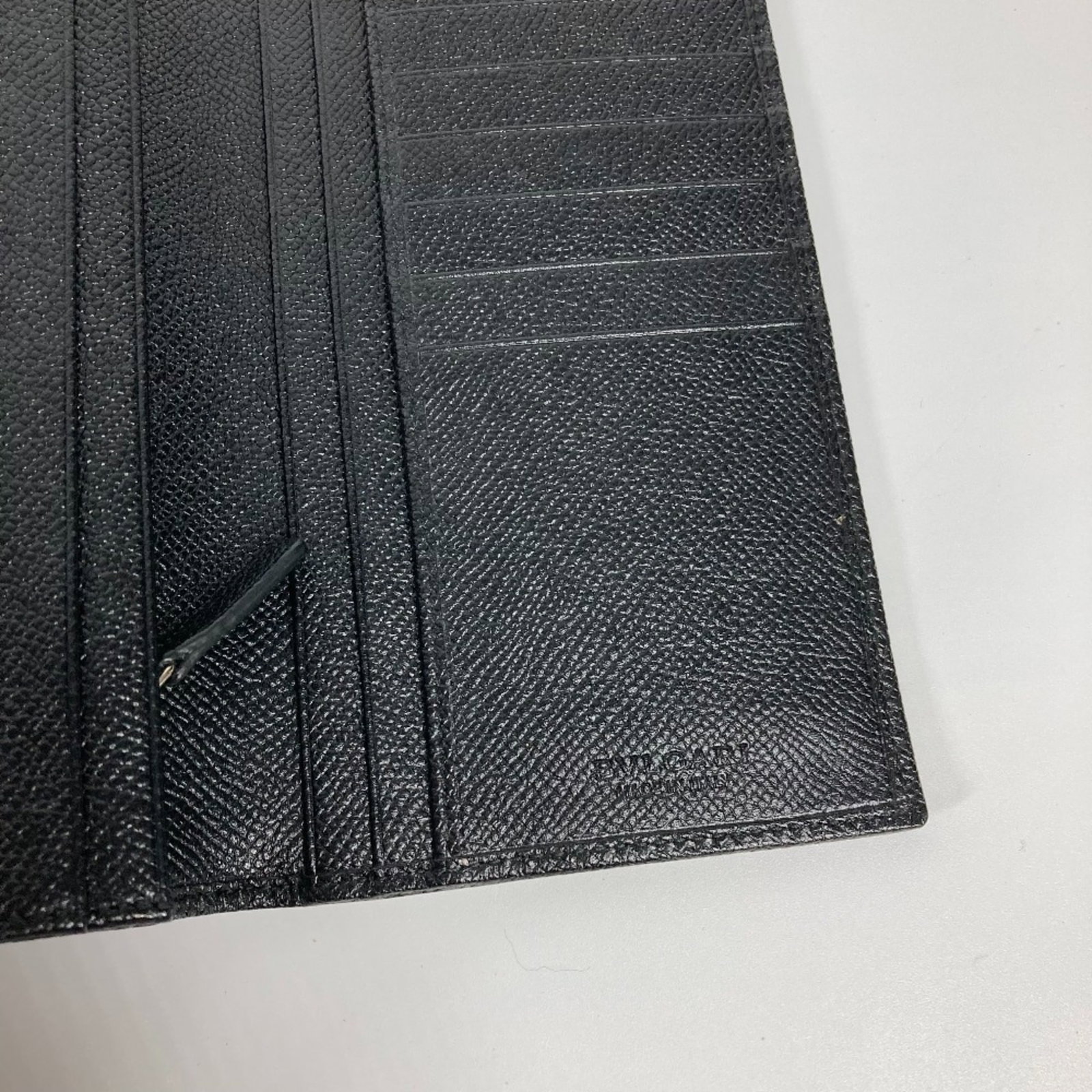 Long Bi fold Wallet Leather - 7