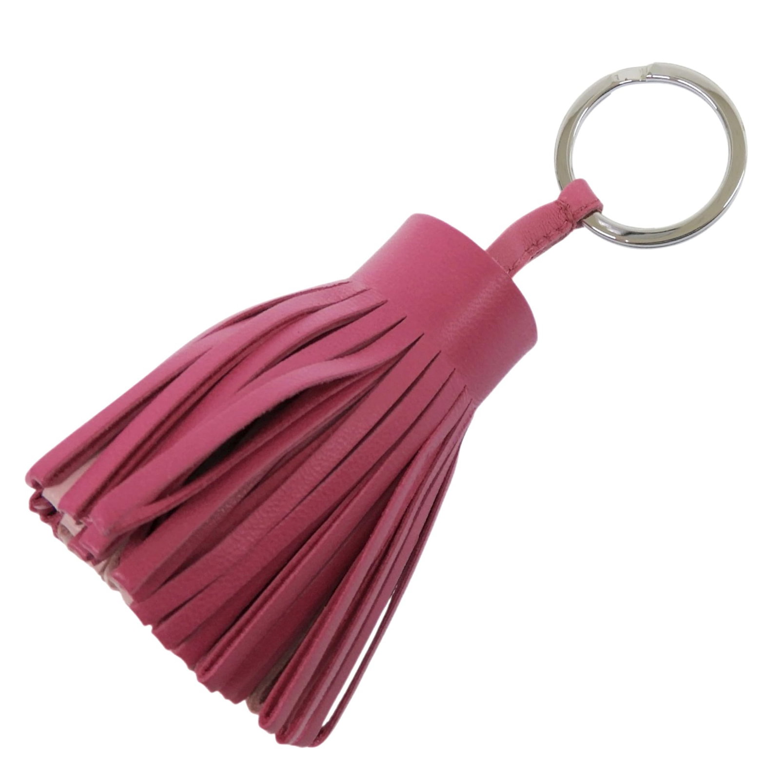 Milo Agneau Keyring Hermes: Milo Agneau Keyring Hermes Item Specifics: Brand: Hermes Country of Origin: France Type: Keyring Gender: Women Color: Pink Material: Agneau Milo Size (HxWxD): 11.5cm x 5.5cm / 4.52'' x 2.16'' Product 