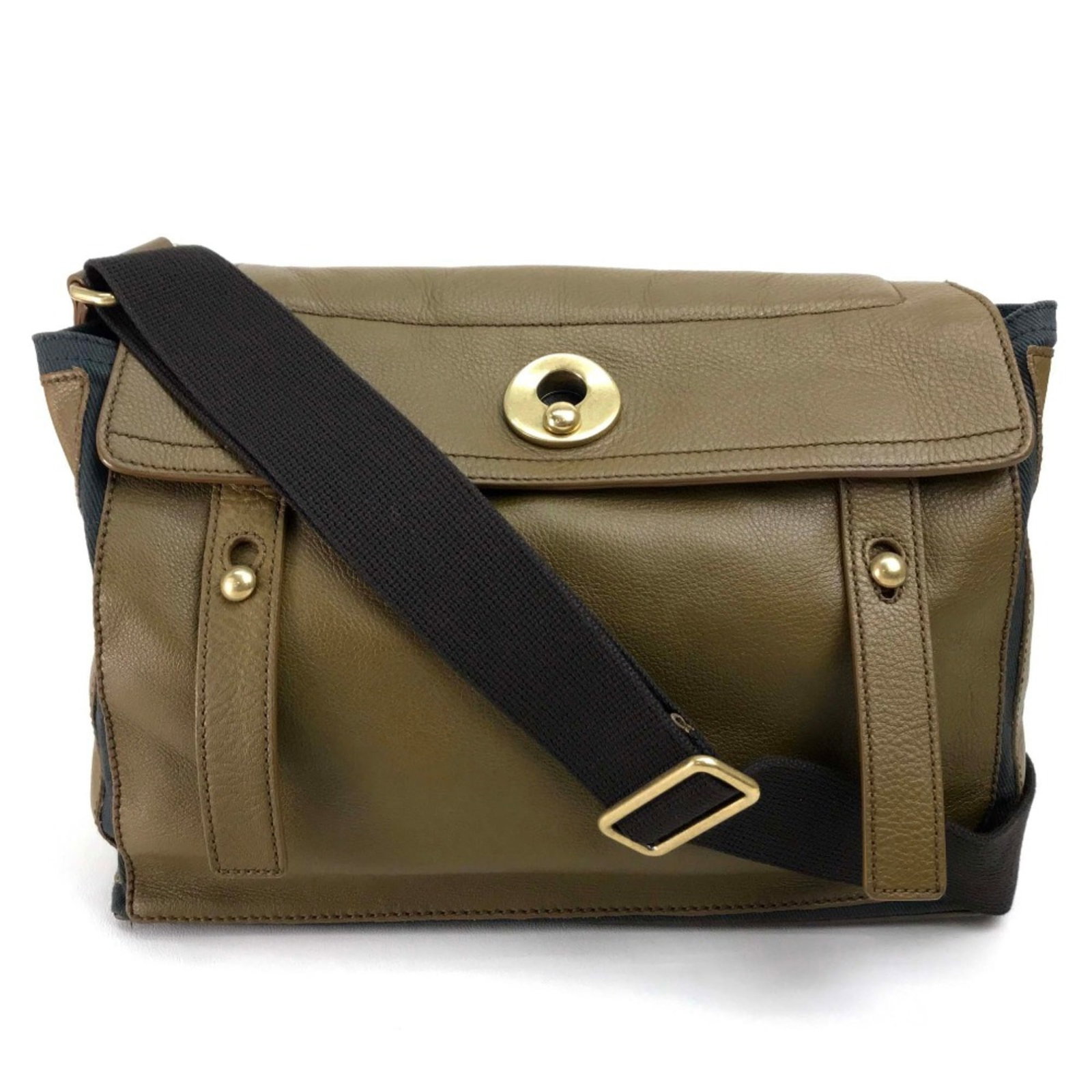 Saint Laurent Yves Shoulder Other: Saint Laurent Yves Shoulder Other Adjustable in length, the shoulder part of this Yves Saint Laurent bag offers flexibility for a customizable fit. Made from other materials, its brown color provides