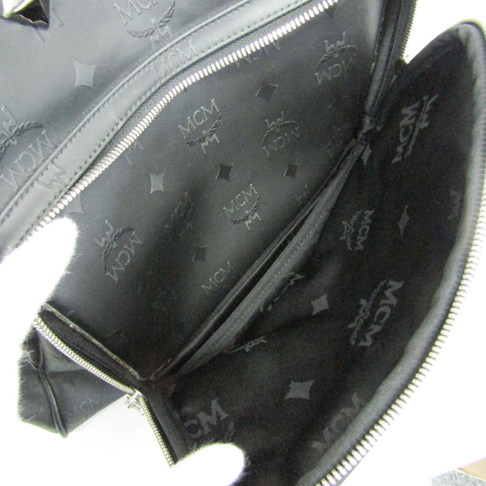 Mcm leather backpack pvc - 16
