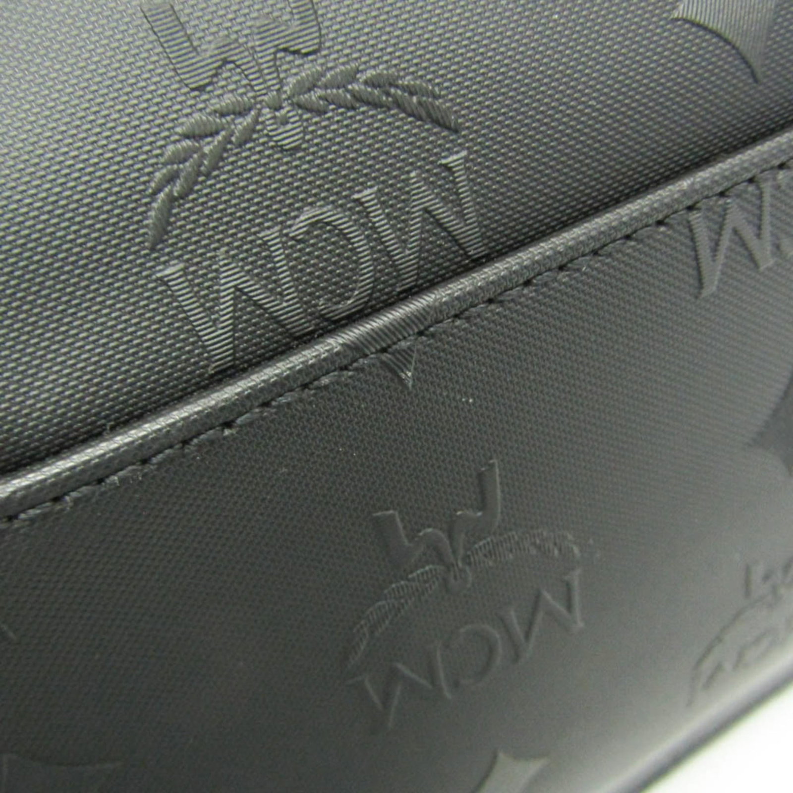Mcm leather backpack pvc - 7