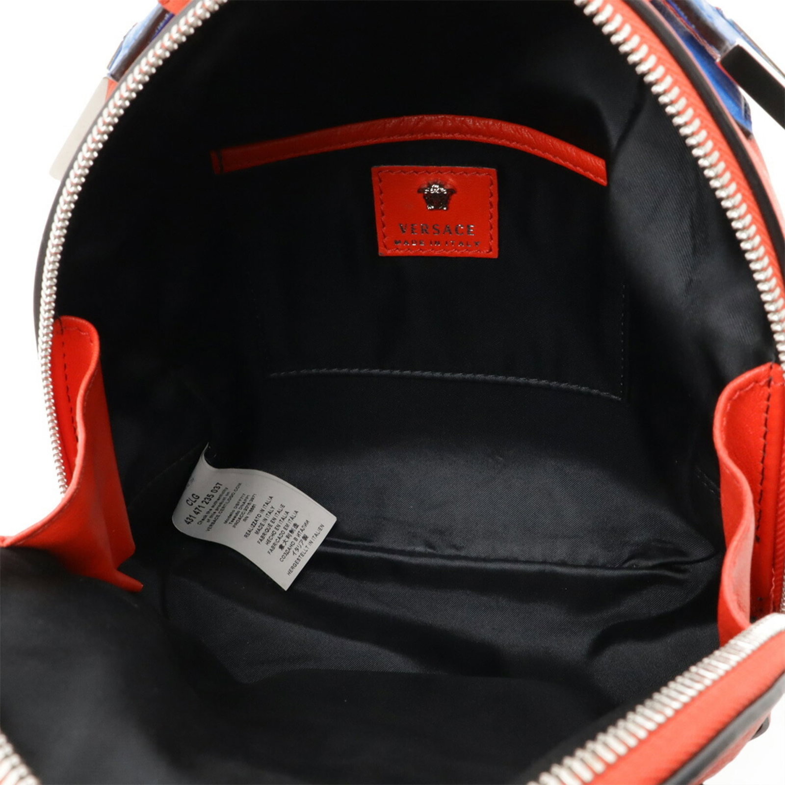 Backpack Leather Versace - 8