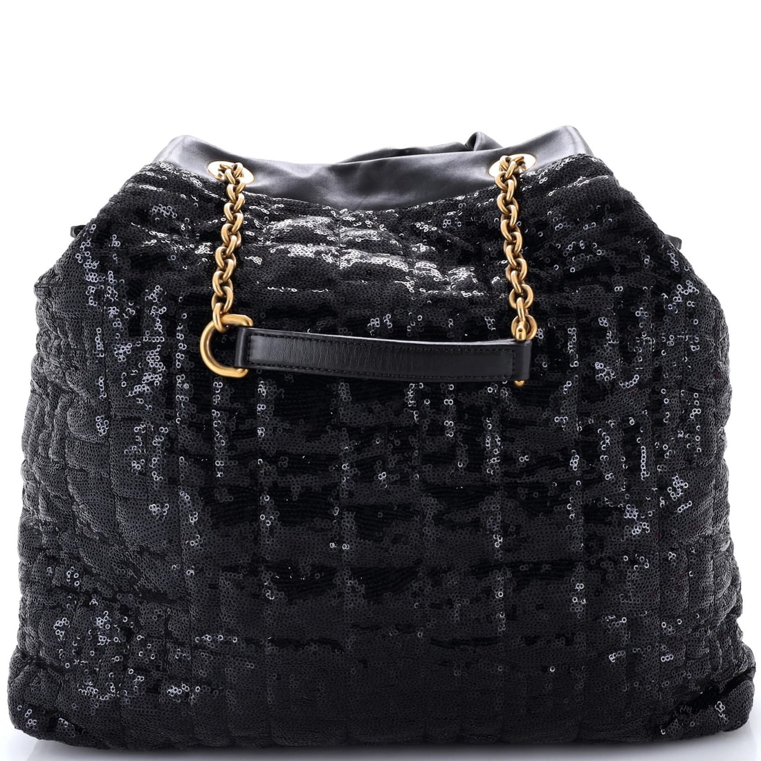 Kristen Miss Dolce Gabbana Sequin Embellished Leather Tote (1 of 5)