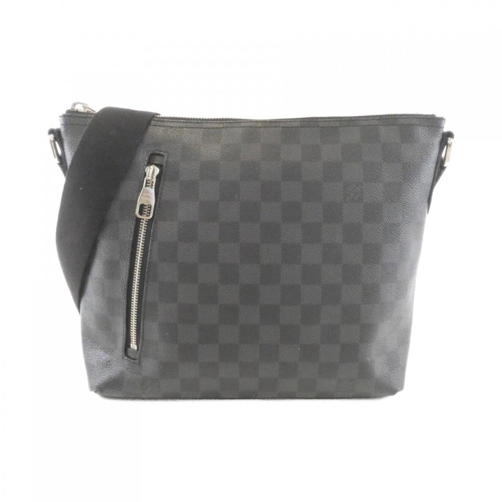 Louis Vuitton Shoulder Bag Damier Graphite: Louis Vuitton Shoulder Bag Damier Graphite The Louis Vuitton Shoulder Bag Damier Graphite boasts a timeless design with its iconic Damier Graphite pattern, expertly crafted from high-quality