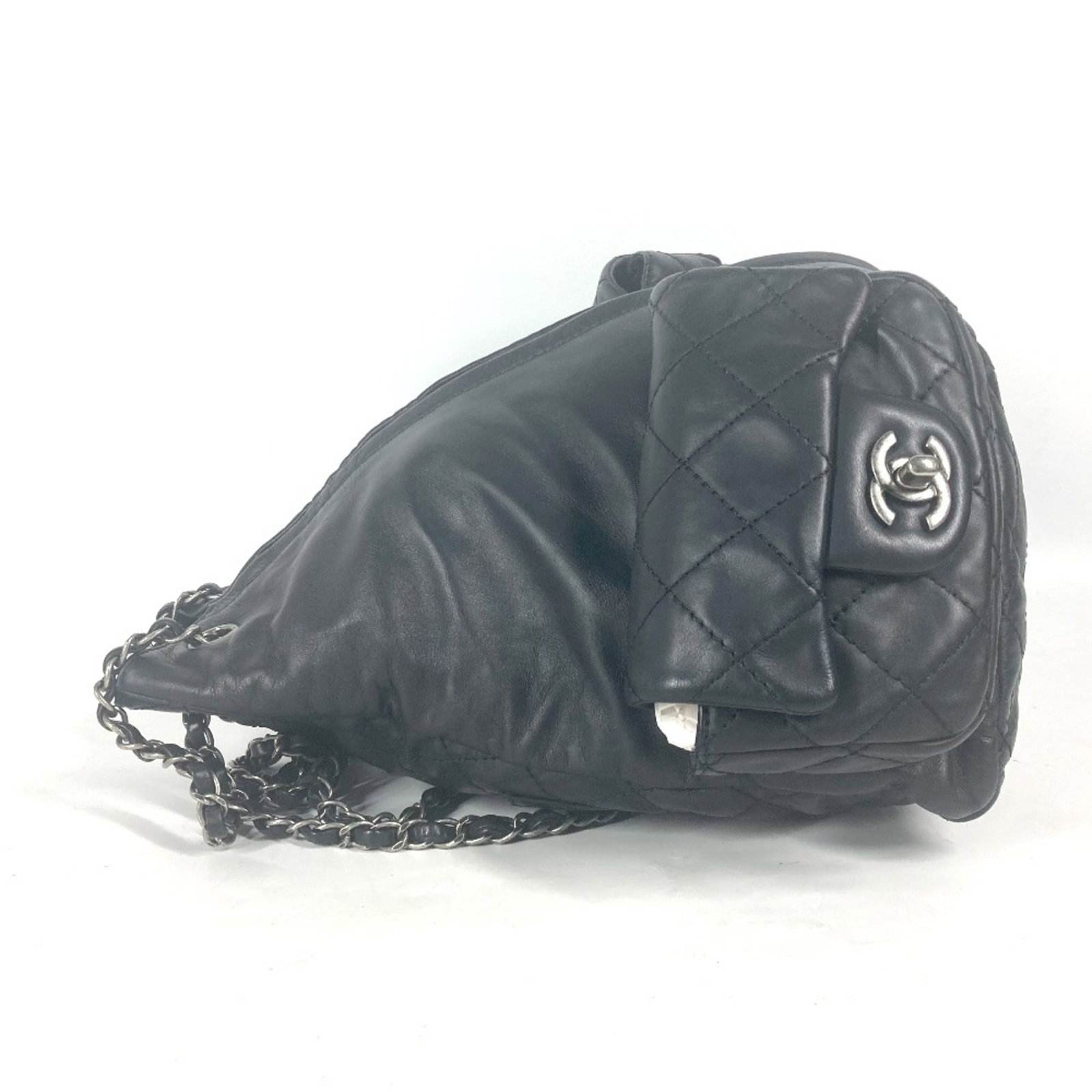 Chanel leather backpack - 3