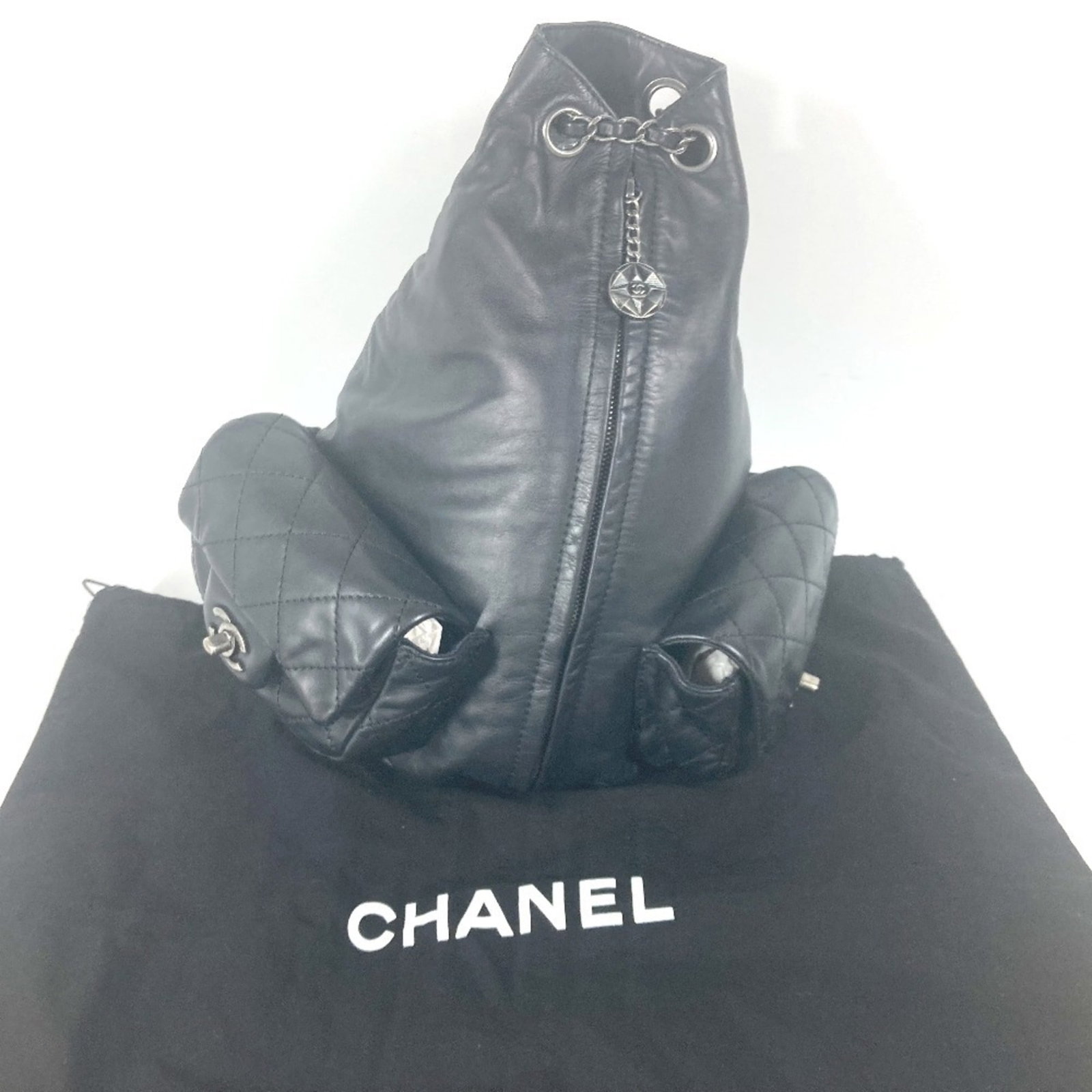 Chanel leather backpack - 9