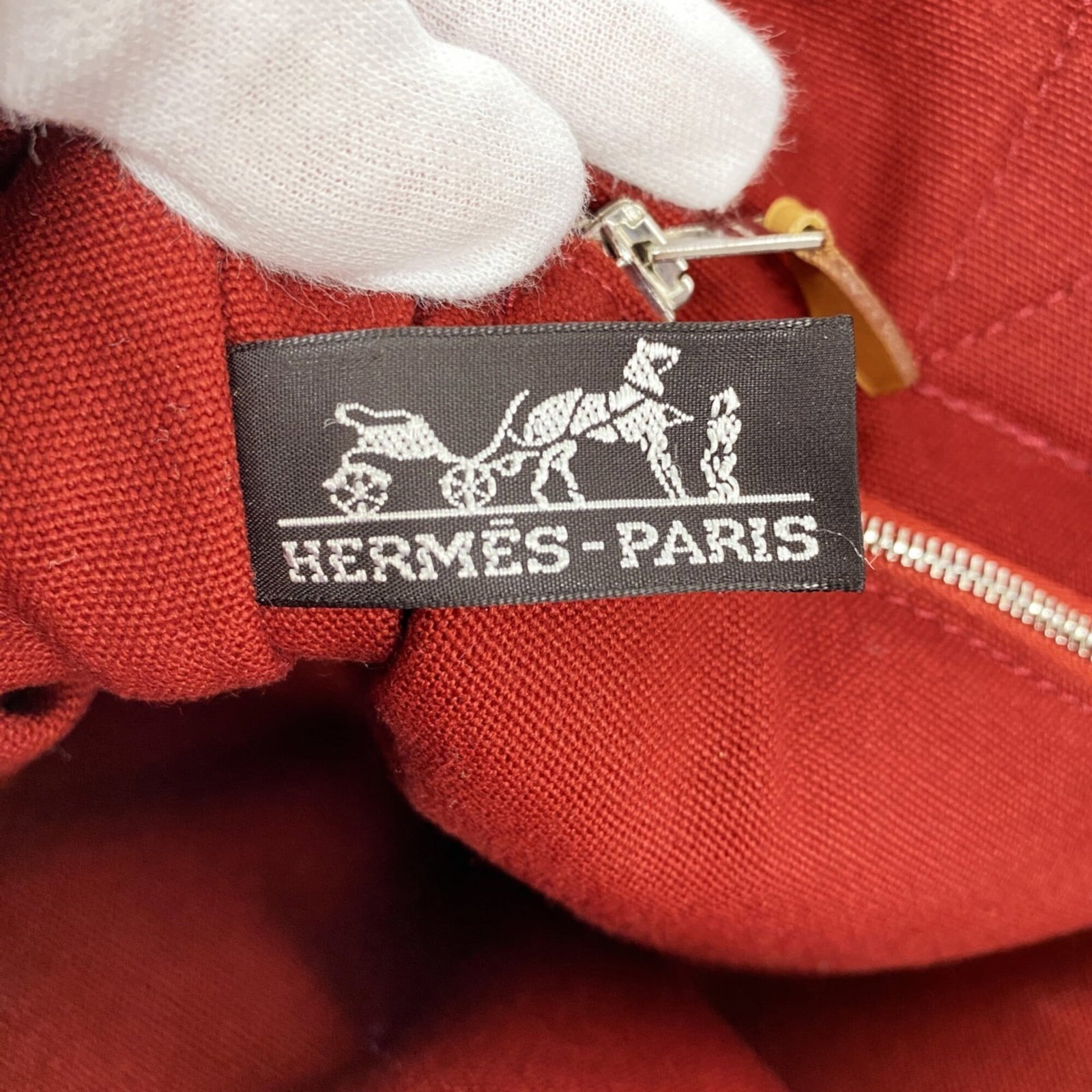 Handbag Canvas by Hermes - 5