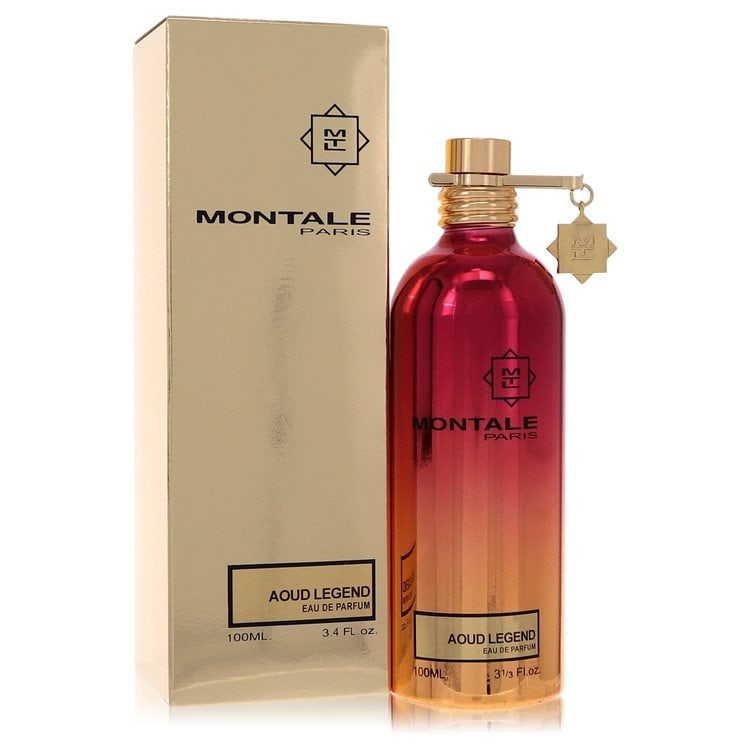 Montale Aoud Legend by Montale Eau De Parfum Spray (Unisex) 3.4 oz: Montale Aoud Legend by Montale Eau De Parfum Spray (Unisex) 3.4 oz Montale Aoud Legend is a richly woody fragrance with distinctive, resinous agarwood and sandalwood top notes, tempered by the delicat