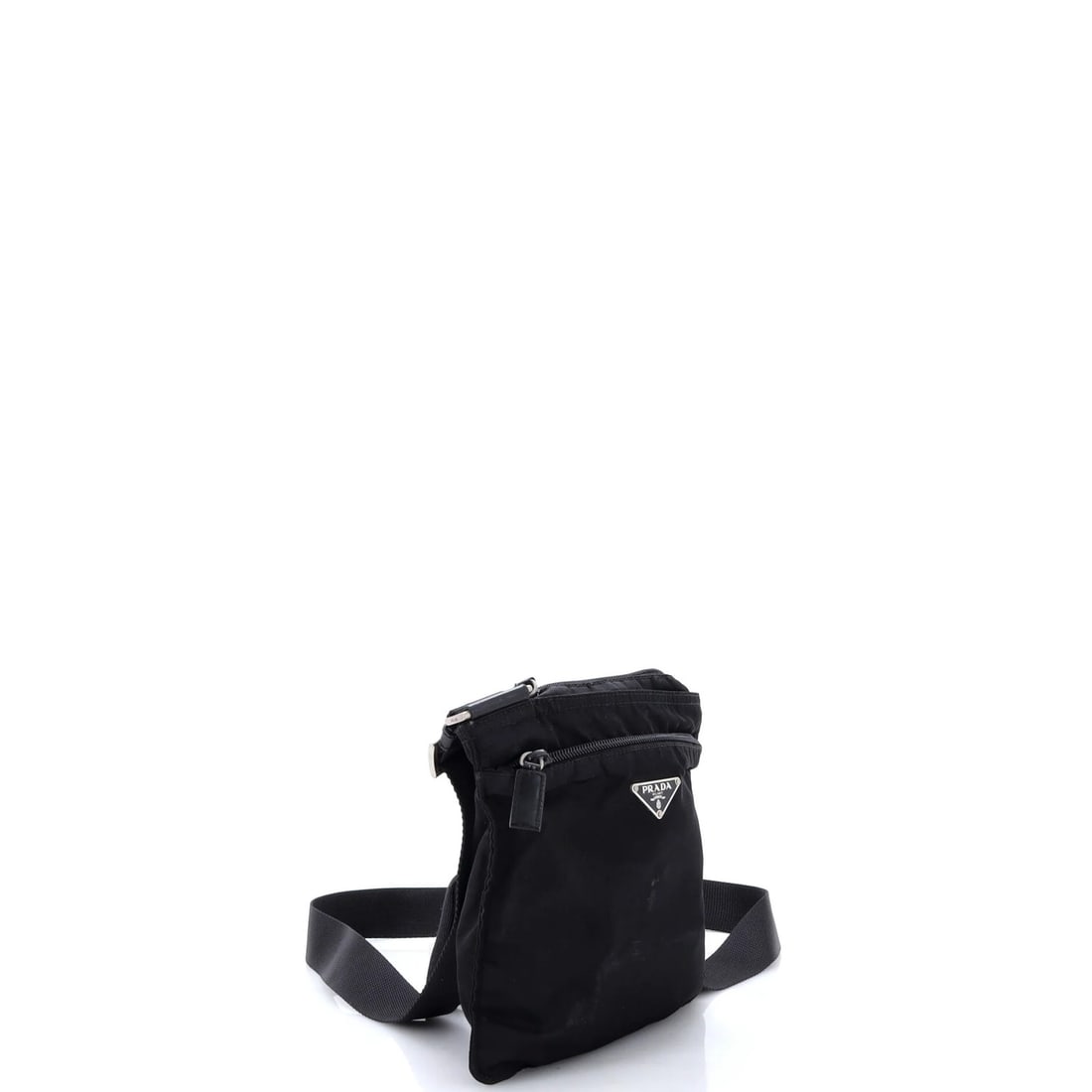 Prada Flat Messenger Bag Tessuto Small - 2