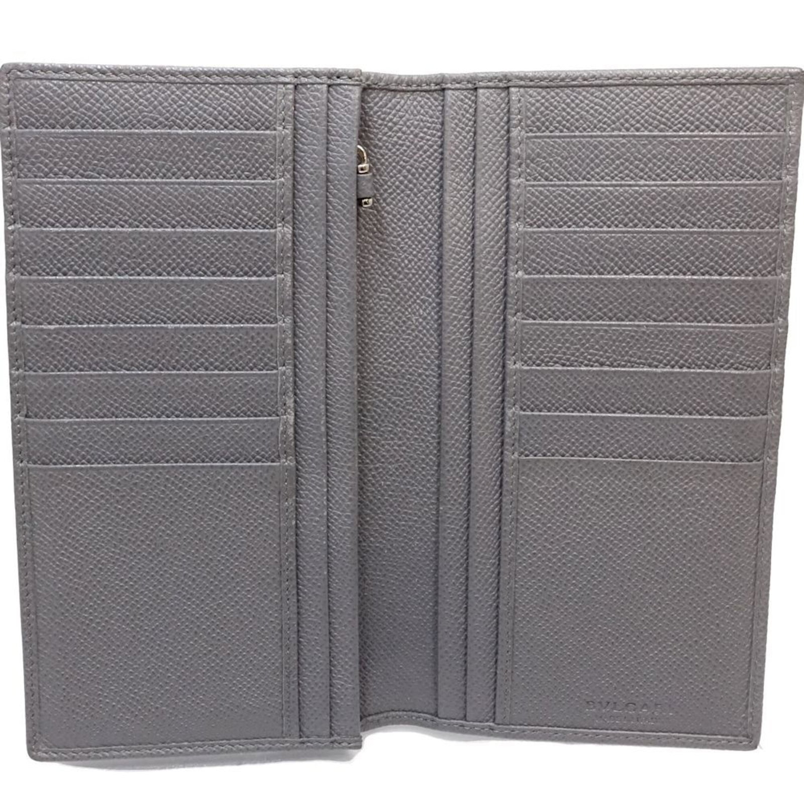 Long Bi fold Wallet Leather - 5