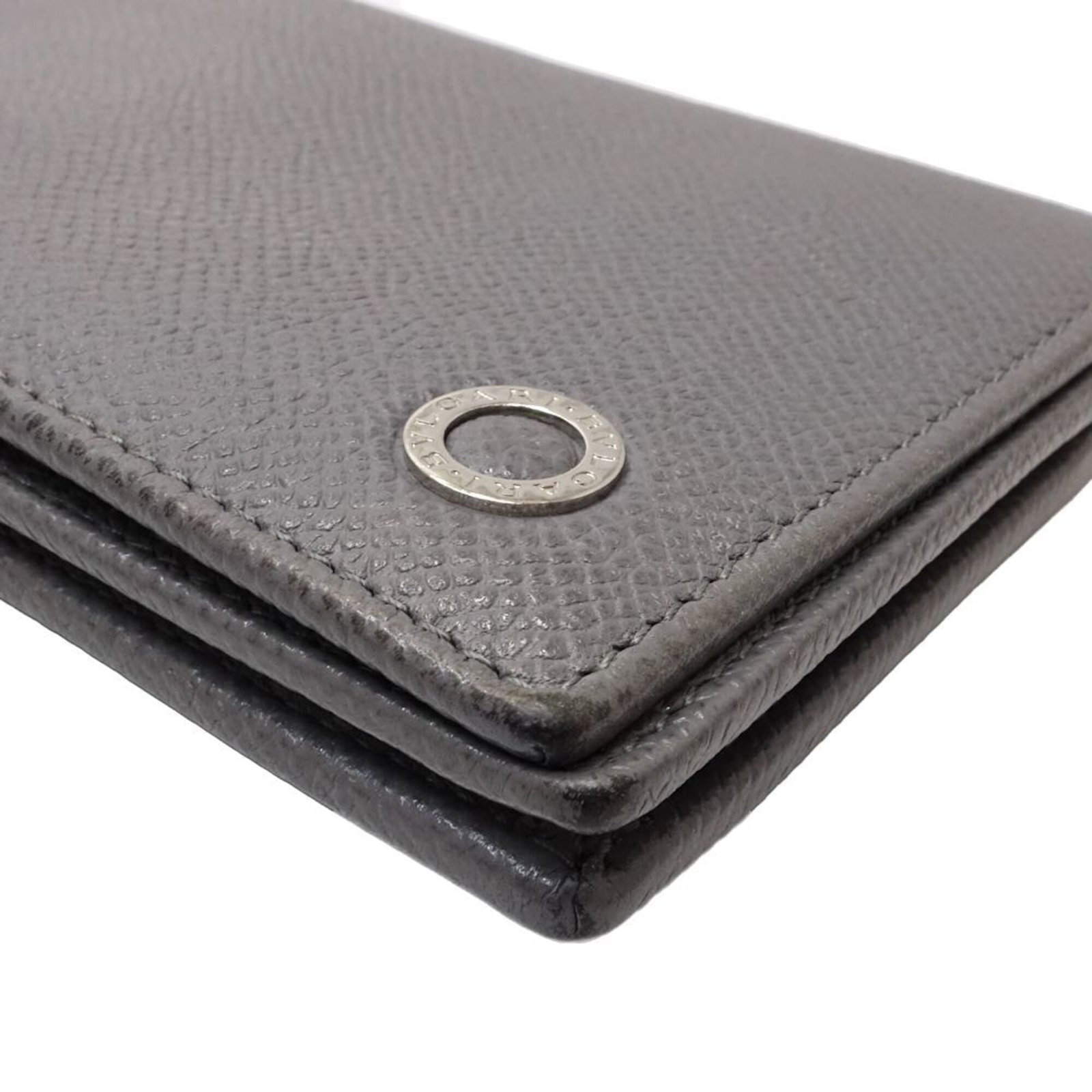 Long Bi fold Wallet Leather - 6