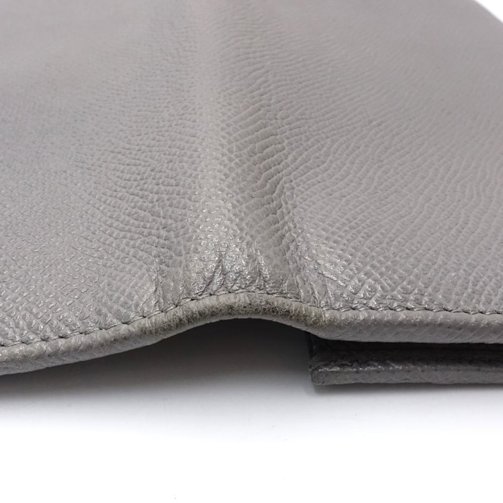 Long Bi fold Wallet Leather - 7