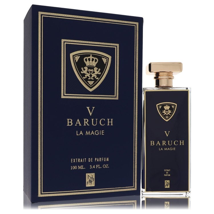 Baruch V by Nicolai Baron Atelier Extrait De Parfum Spray (Unisex) 3.4 oz: Baruch V by Nicolai Baron Atelier Extrait De Parfum Spray (Unisex) 3.4 oz Nicolai Baron Atelier Extrait De Parfum Spray is a unisex cologne available in a 3.4 oz size, offering a unique fragrance