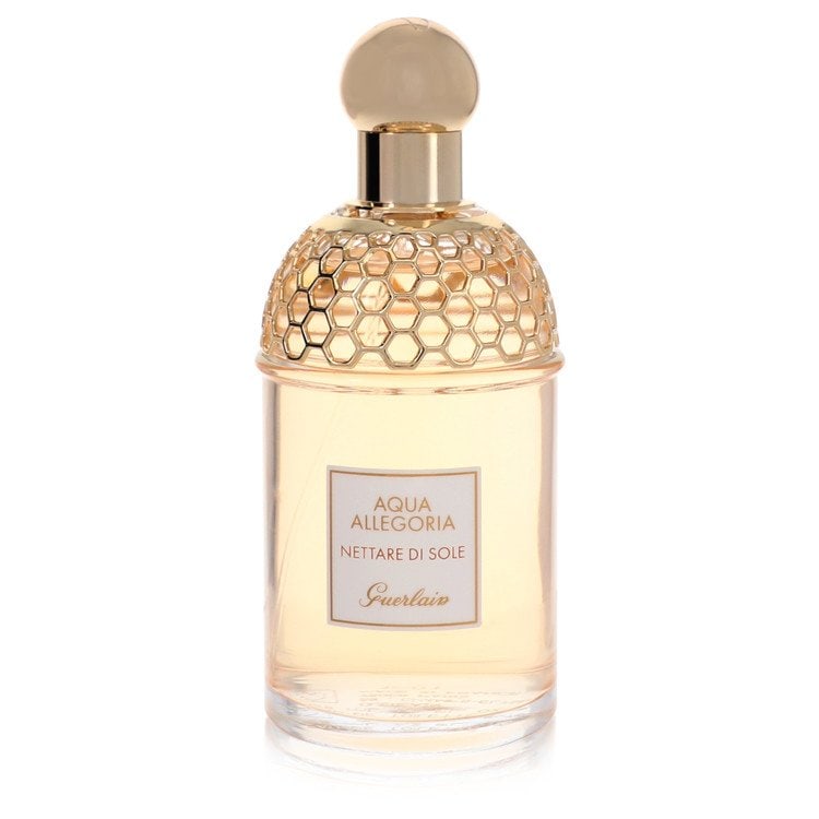 Aqua Allegoria Nettare Di Sole by Guerlain Eau De Toilette Spray (Unboxed) 4.2 oz: Aqua Allegoria Nettare Di Sole by Guerlain Eau De Toilette Spray (Unboxed) 4.2 oz Unboxed Guerlain Aqua Allegoria Nettare Di Sole Eau De Toilette Spray, available in a 4.2 oz size for women. This
