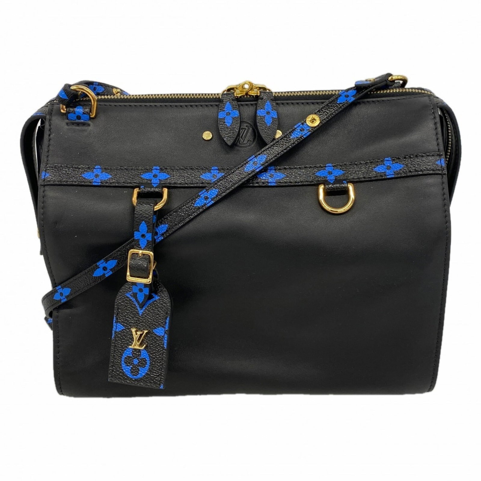 Shoulder bag from Louis Vuitton: Shoulder bag from Louis Vuitton This Louis Vuitton shoulder bag features a sleek Noir color and measures 22.5cm x 27cm x 16.5cm, making it a compact yet stylish accessory. The bag's dimensions are