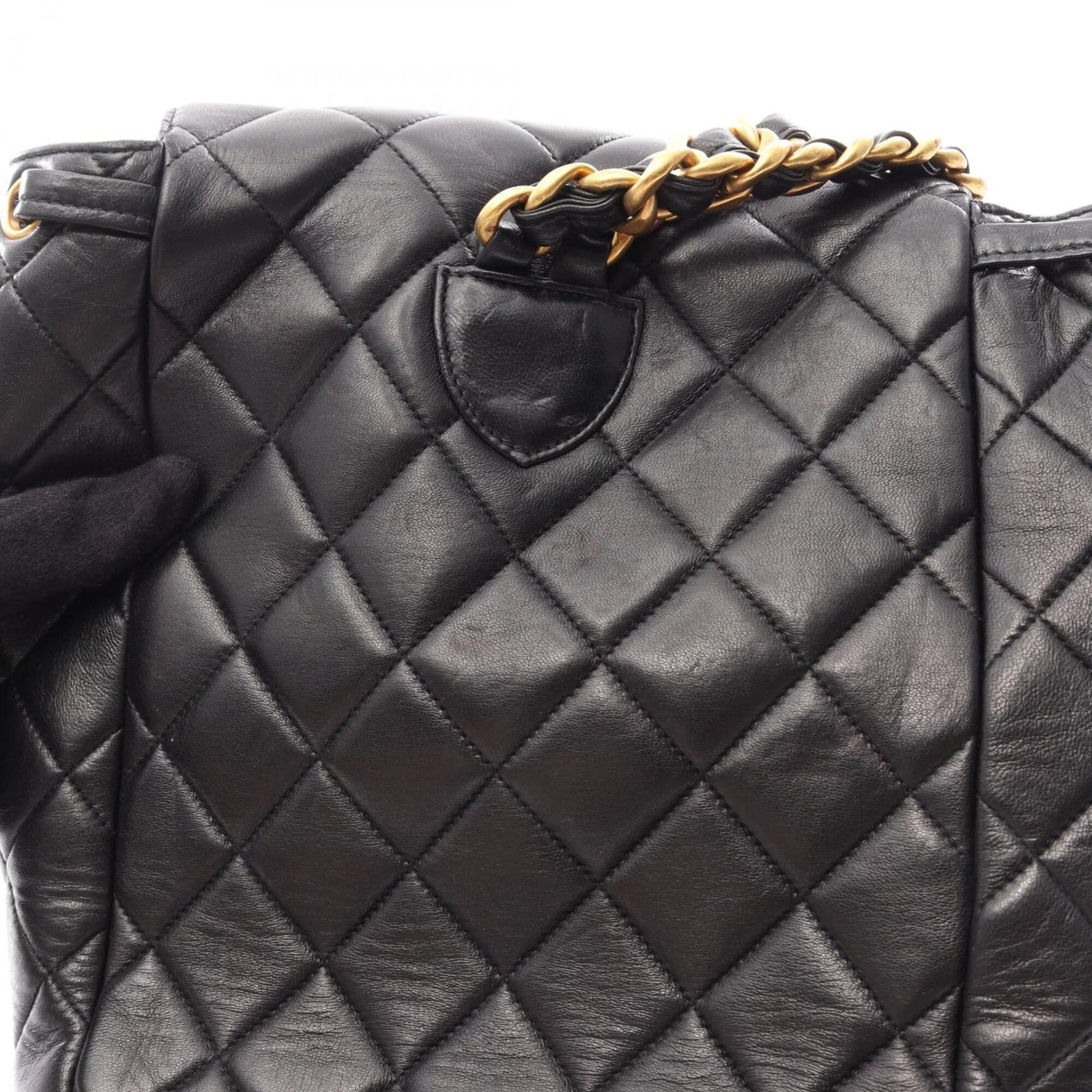 Chanel leather backpack - 10