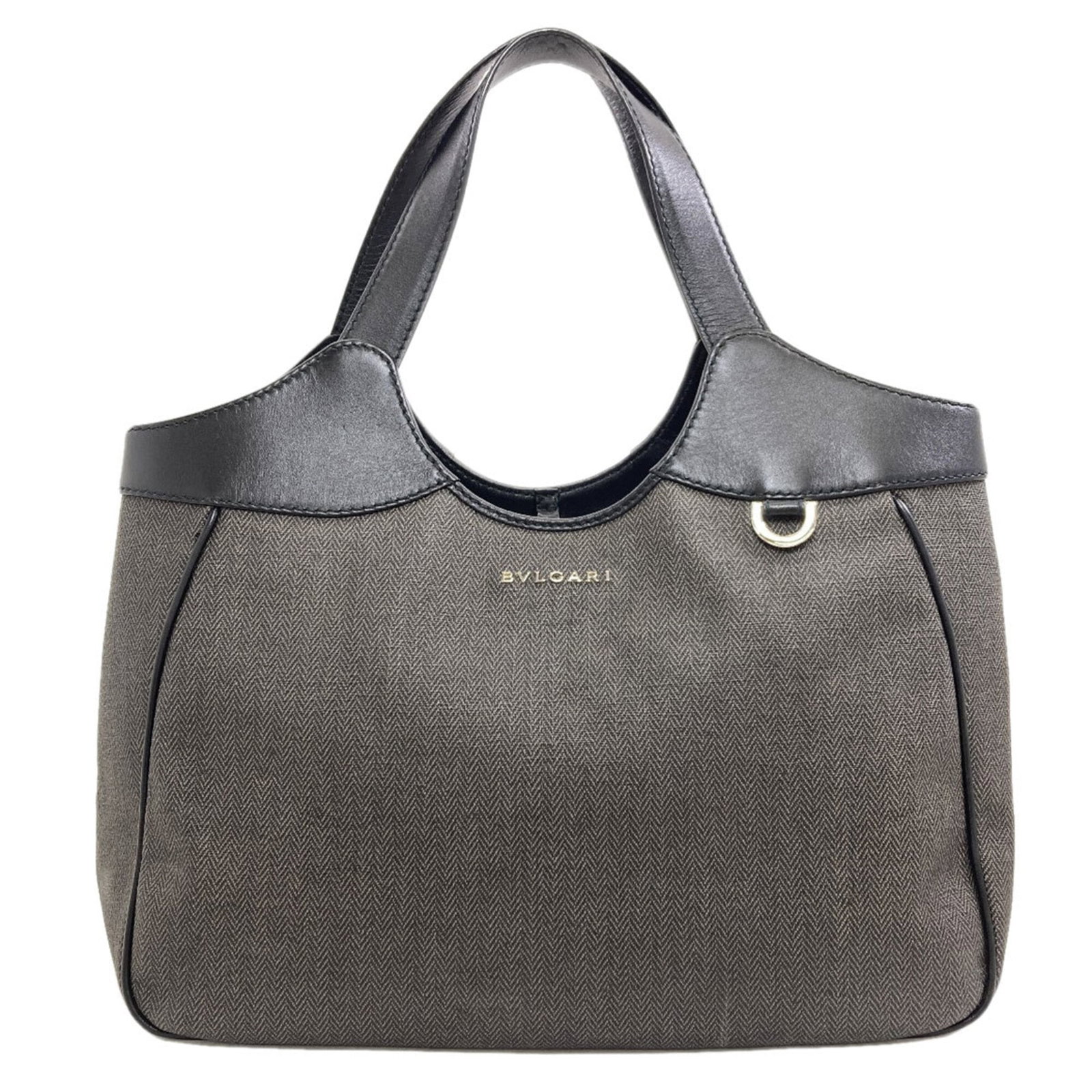 Bvlgari Tote Bag Pvc: Bvlgari Tote Bag Pvc Black PVC Bvlgari Tote Bag. Made from high-quality PVC, this tote bag features a sleek and modern design with a signature black color. Measuring 21cm x 33cm x 13.5cm, it is the