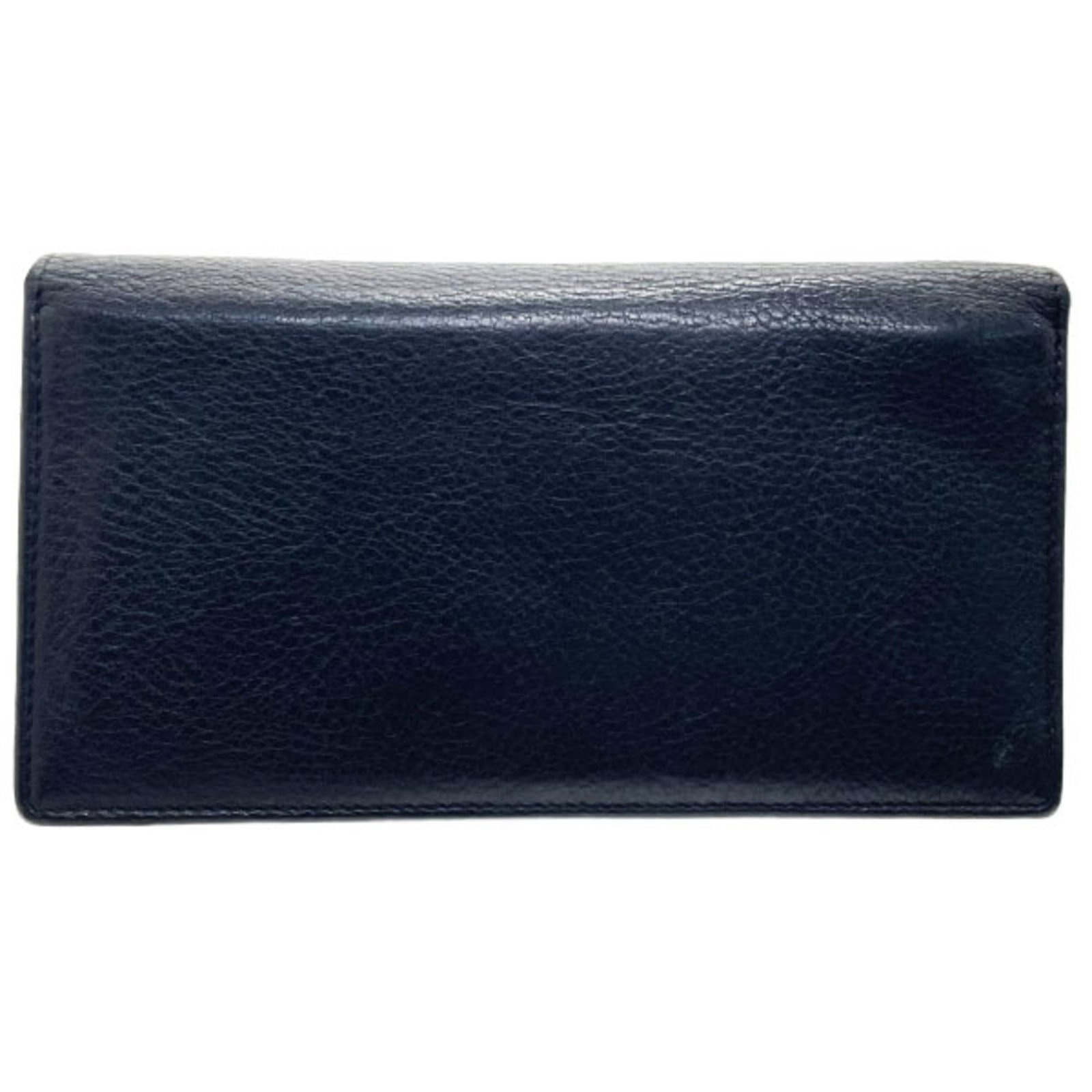 Long Bi fold Wallet Leather - 2