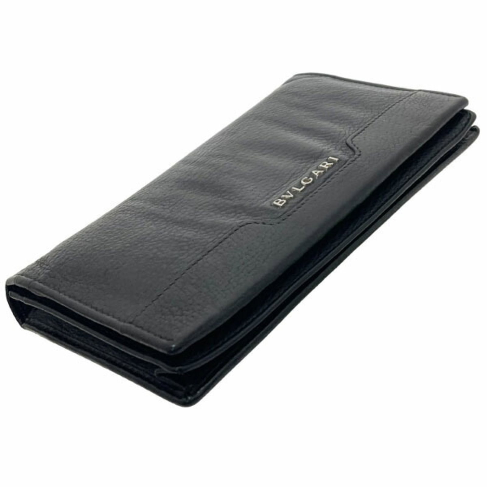 Long Bi fold Wallet Leather - 4
