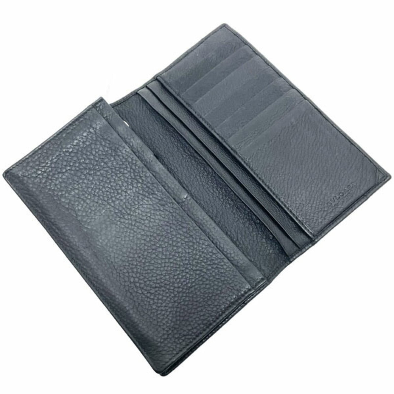 Long Bi fold Wallet Leather - 6
