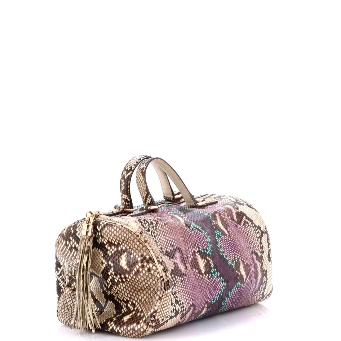 Gucci Soho Boston Bag Python - 2