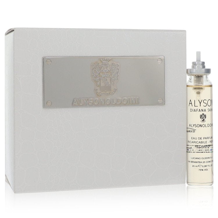 Diafana Skin by Alyson Oldoini Eau De Parfum Spray Refill 1.4 oz: Diafana Skin by Alyson Oldoini Eau De Parfum Spray Refill 1.4 oz Alyson Oldoini Diafana Skin Eau De Parfum Spray Refill, 1.4 oz, offers a smooth and sweet floral woody musk scent with bright and