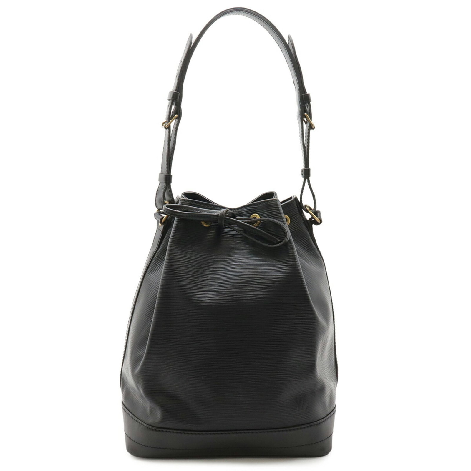Vuitton Leather Epi Bag Shoulder Louis: Vuitton Leather Epi Bag Shoulder Louis The Louis Vuitton Epi bag shoulder offers sleek, sophisticated style with its classic design and high-quality Epi leather material. Measuring 34.5cm x 27cm x