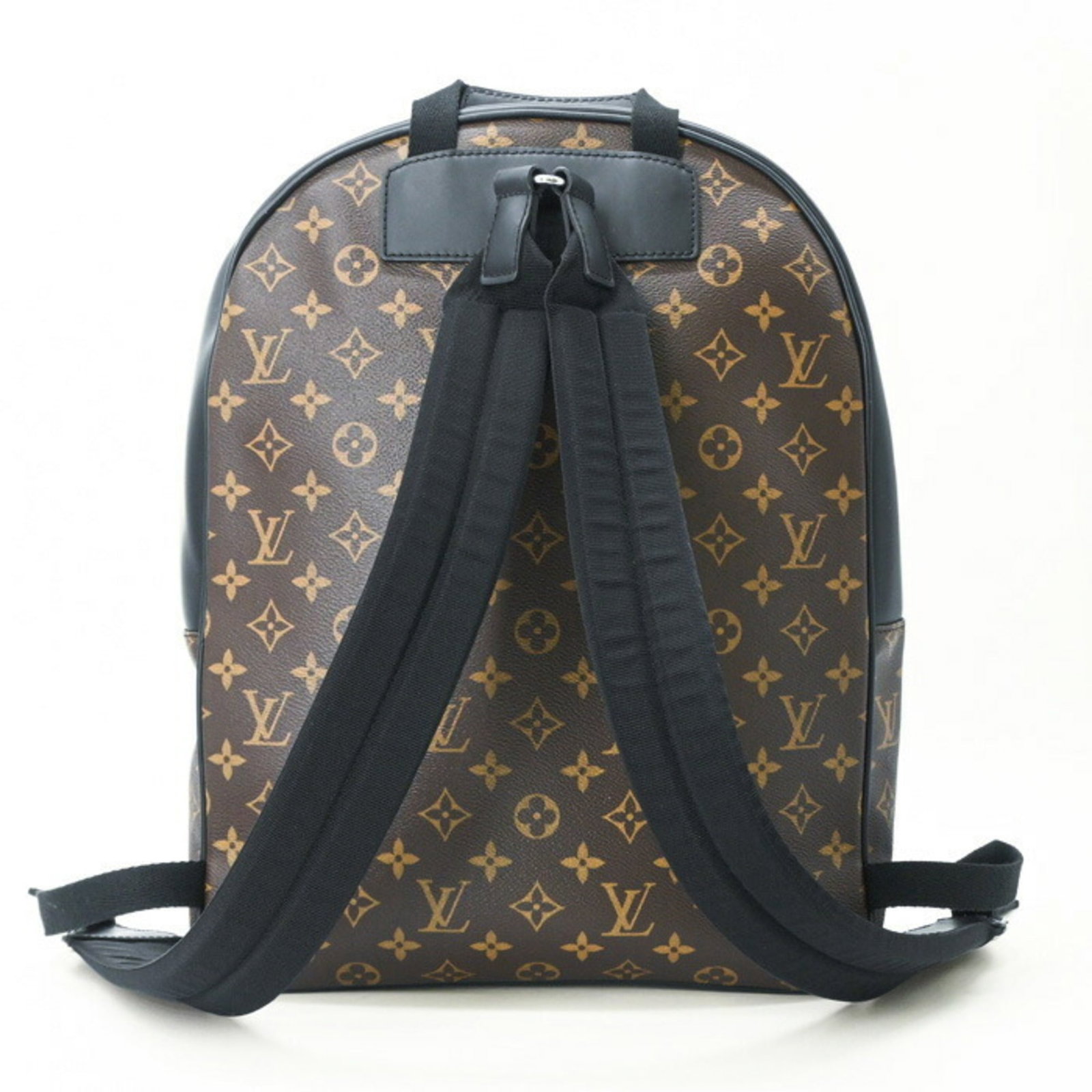Canvas leather monogram Louis Vuitton backpack - 2