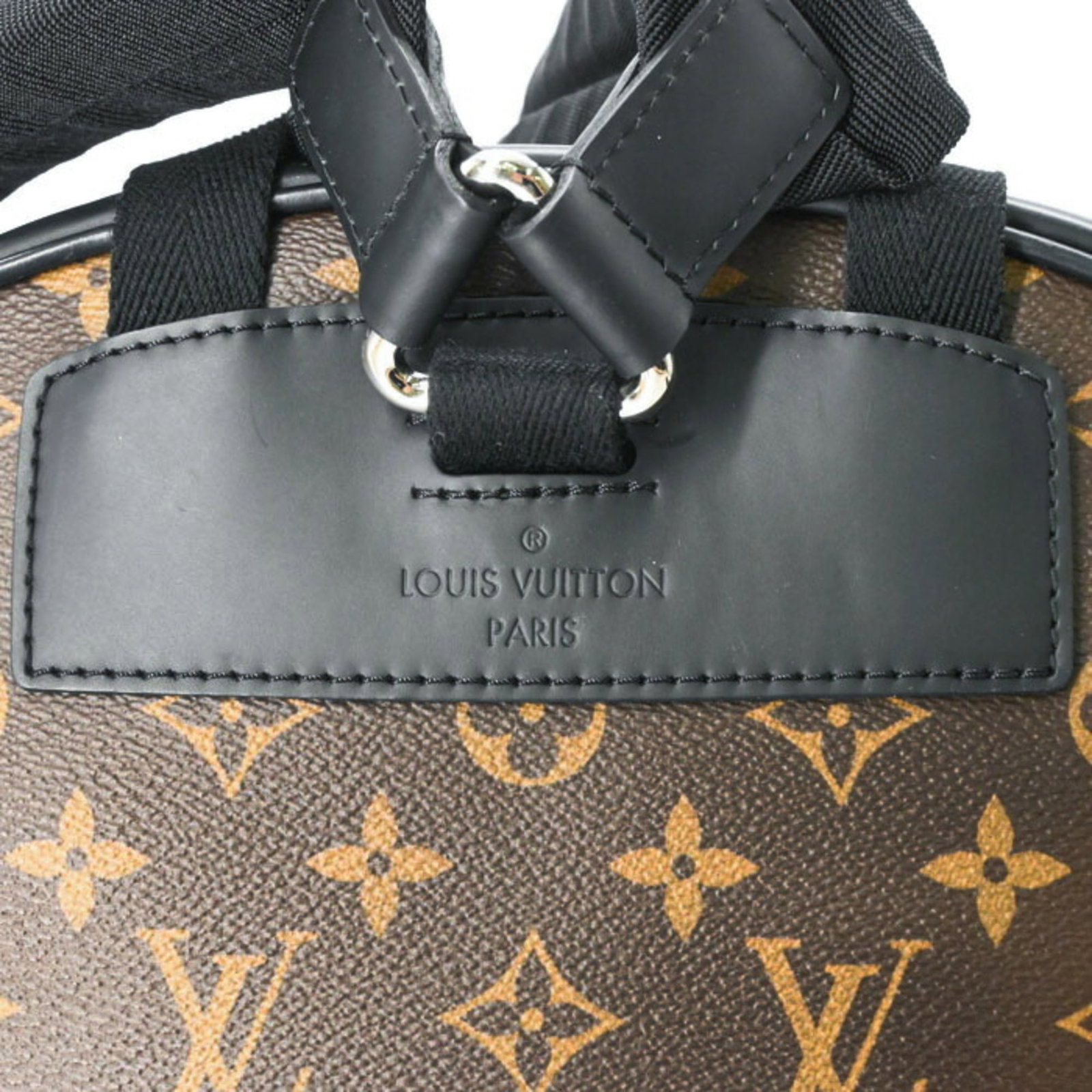Canvas leather monogram Louis Vuitton backpack - 9