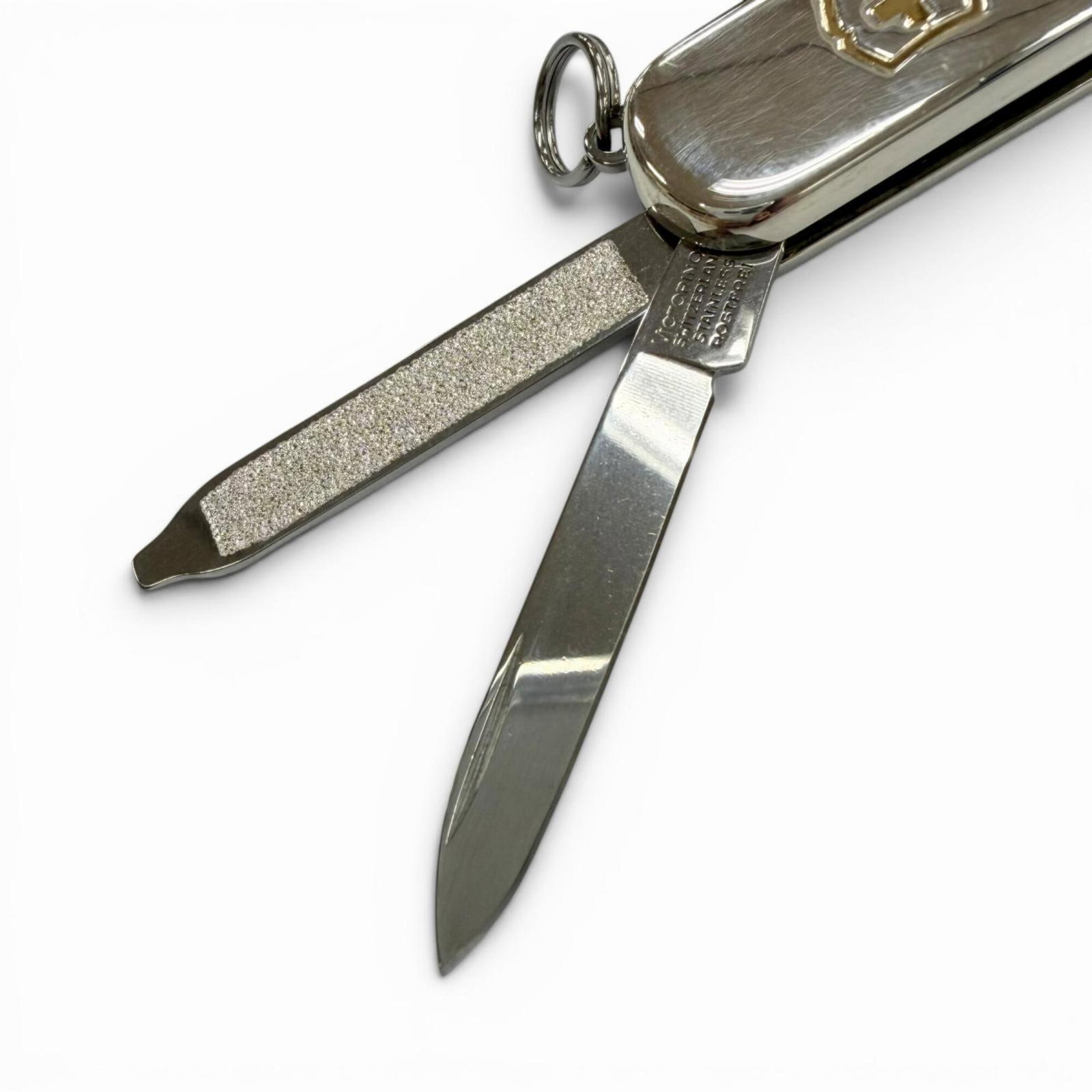 Silver scissors paper knife set - 4