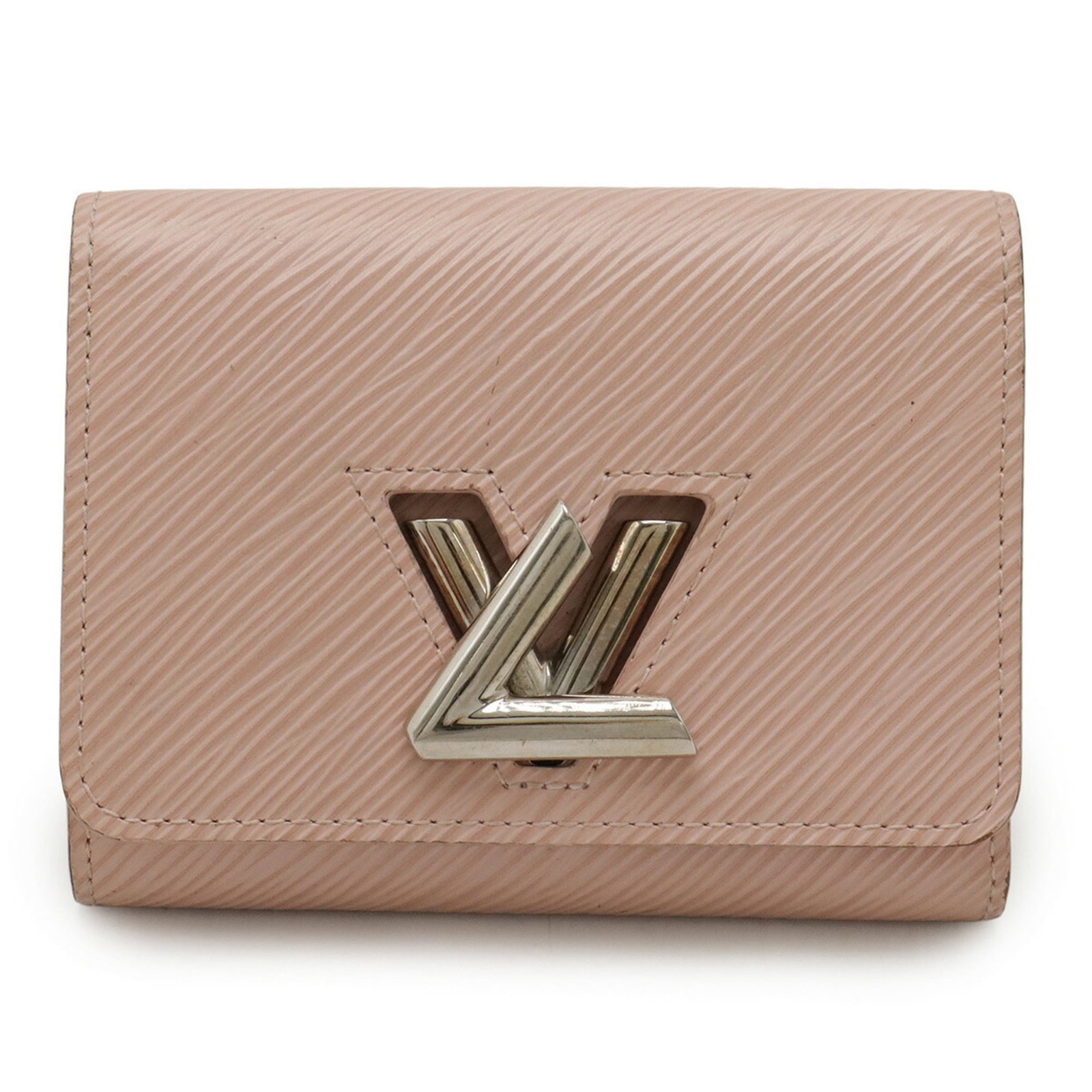 Epi leather tri fold wallet by Louis Vuitton: Epi leather tri fold wallet by Louis Vuitton Epi leather tri fold wallet by Louis Vuitton, crafted in France with a signature and bearing the MPN M62934, features a distinctive pink, Rose ballerine co
