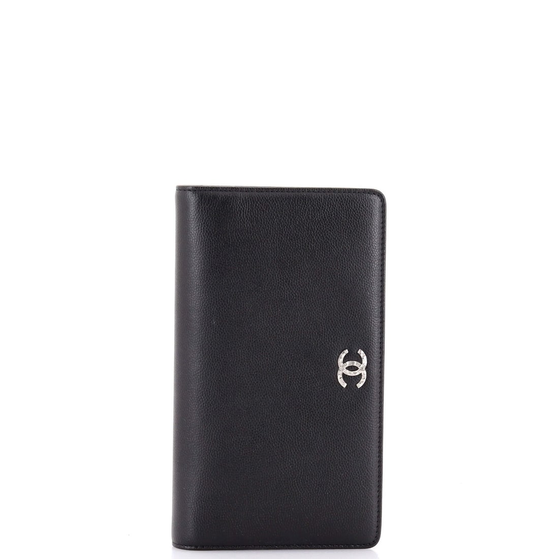 Long Caviar Wallet Chanel L-Yen: Long Caviar Wallet Chanel L-Yen The Chanel L-Yen Caviar Long Wallet boasts sleek black leather exterior and interior, with silver hardware adding a touch of sophistication. Measuring 4" in height, 7"