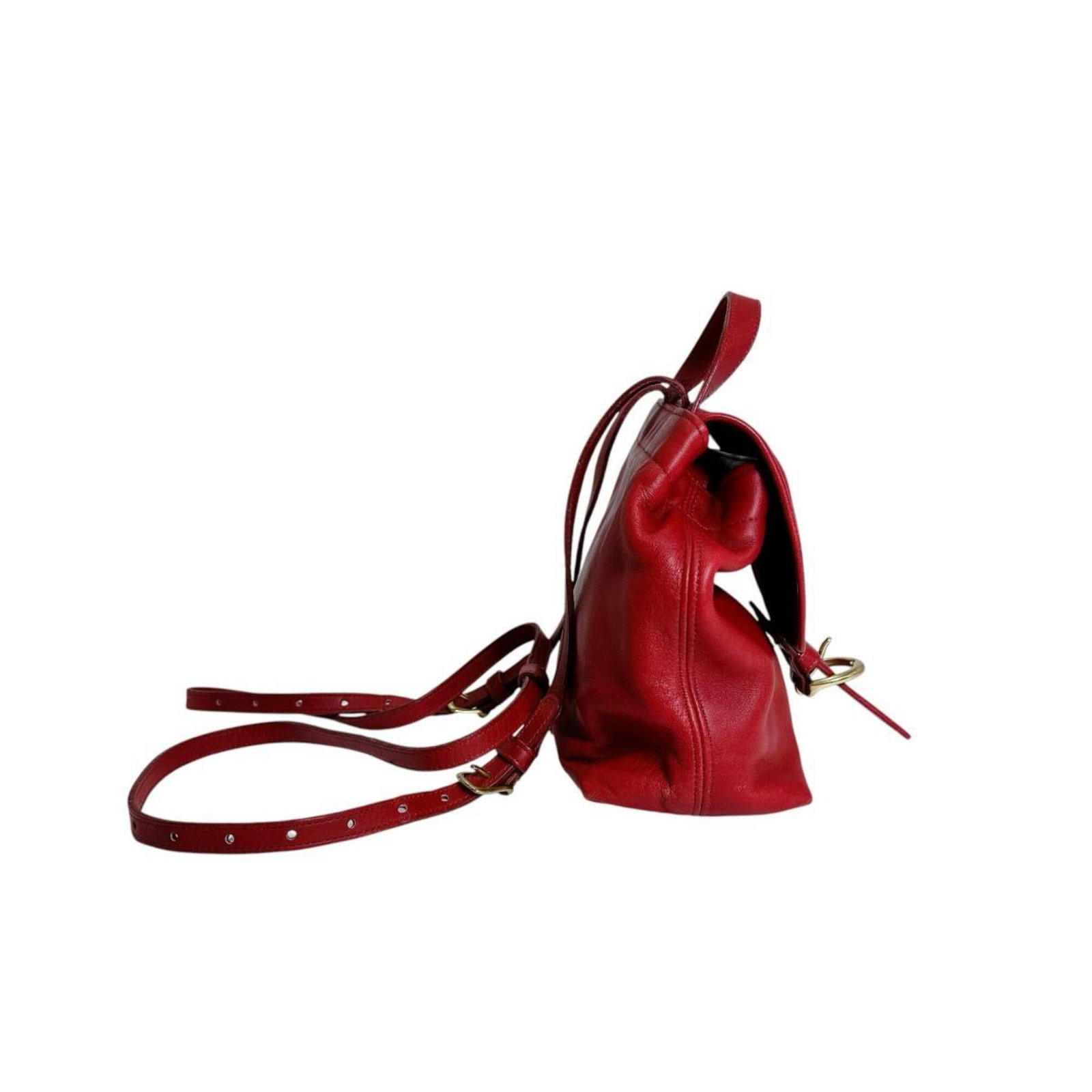Backpack Leather Coach - 3