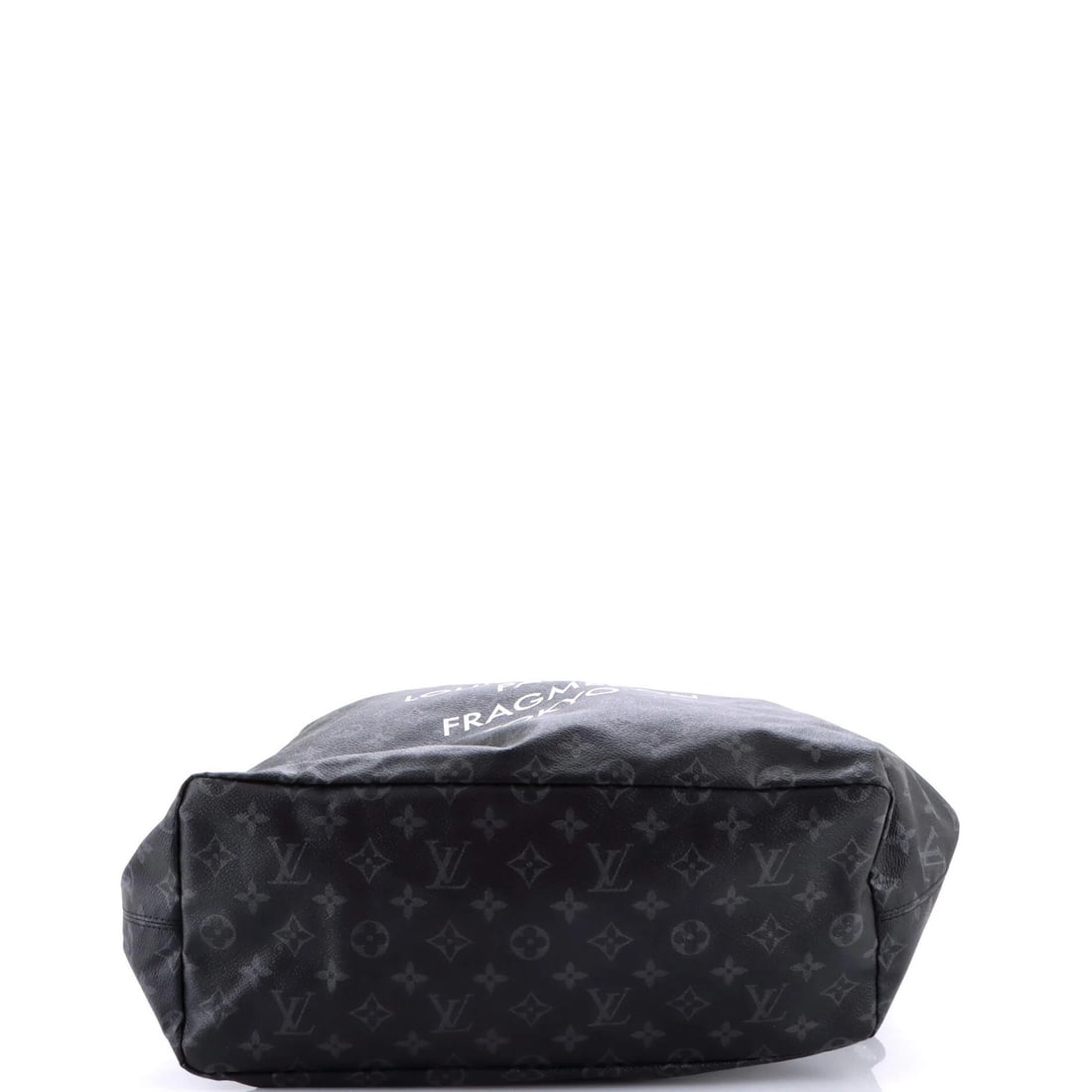 Cabas Light Drawstring Bag Louis Vuitton Monogram Fragment Eclipse - 5