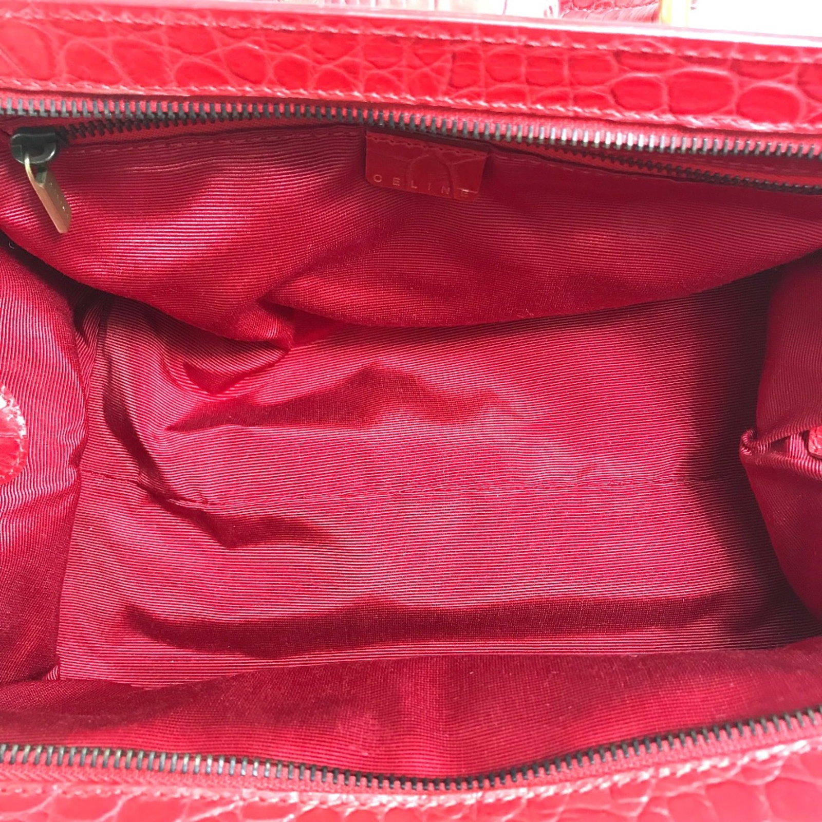 Handbag Celine Leather - 12