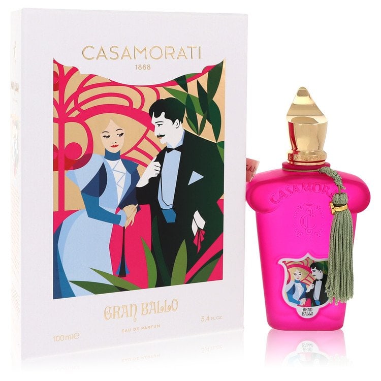 Casamorati 1888 Gran Ballo by Xerjoff Eau De Parfum Spray 3.4 oz: Casamorati 1888 Gran Ballo by Xerjoff Eau De Parfum Spray 3.4 oz Casamorati 1888 Gran Ballo by Xerjoff Eau De Parfum Spray 3.4 oz - A sumptuous honey and floral gourmand fragrance for warm weather,