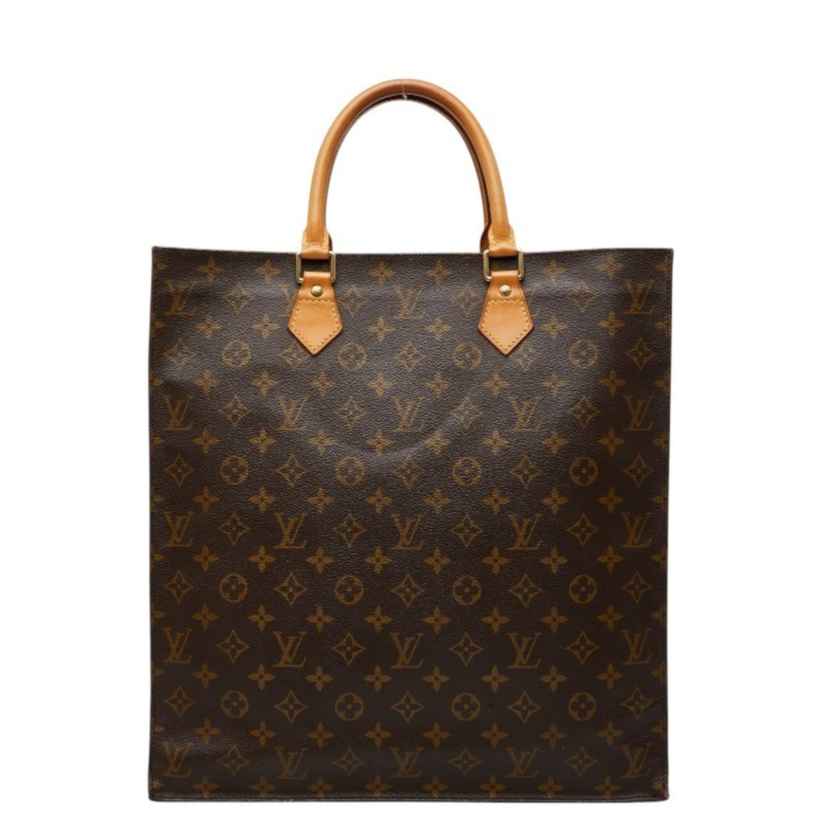 Louis Vuitton Pvc Leather Tote Handbag: Louis Vuitton Pvc Leather Tote Handbag The Louis Vuitton PVC Leather Tote Handbag boasts a sleek, modern design with its brown color and durable PVC leather material. Measuring 38cm x 35.5cm x 8.5cm,