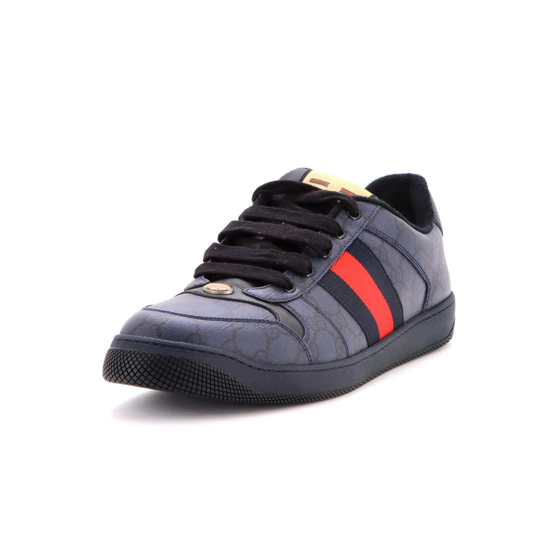 Gucci Men's Screener Sneakers GG Coated Canvas (1 of 5)